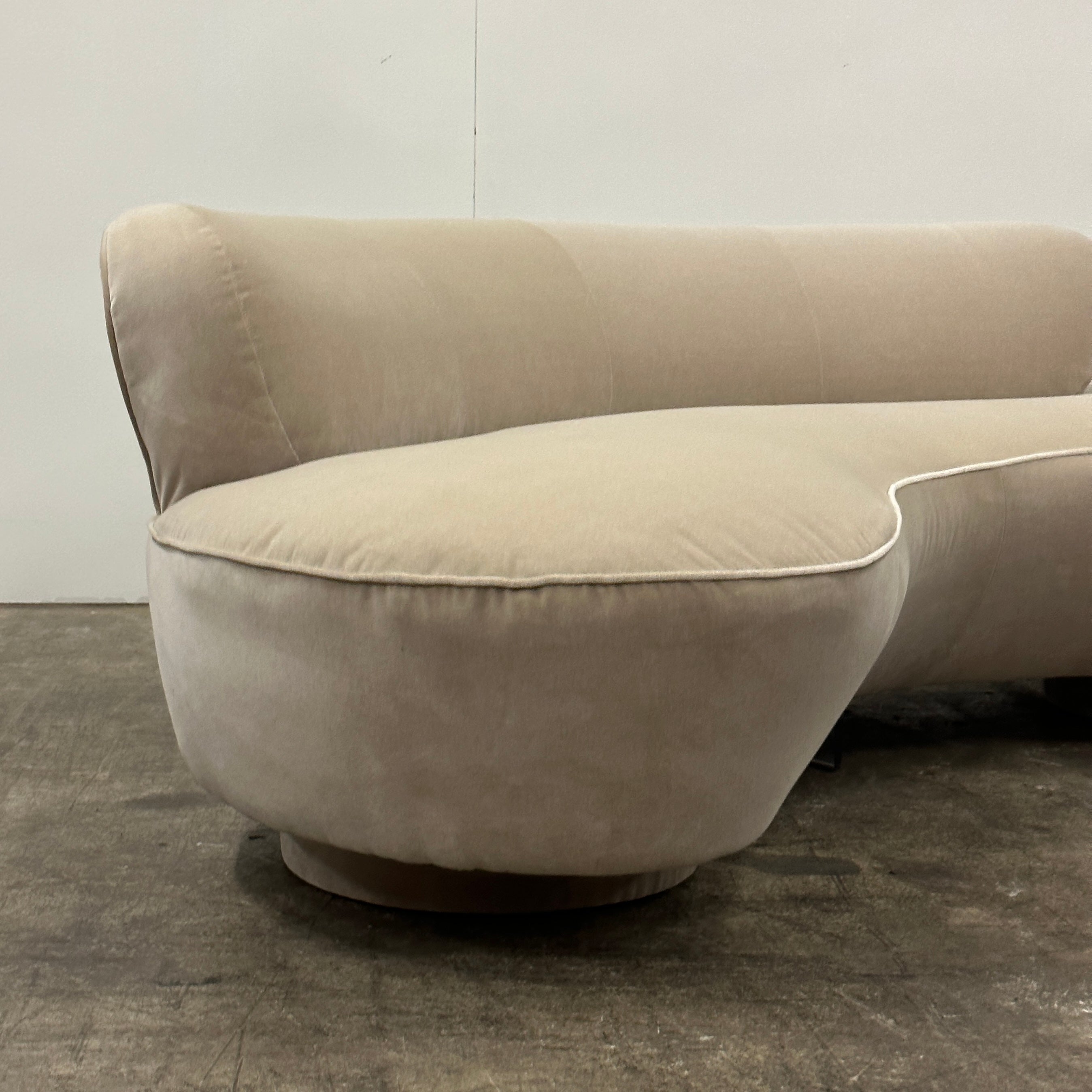 Serpentine Cloud Sofa by Vladimir Kagan for Directional