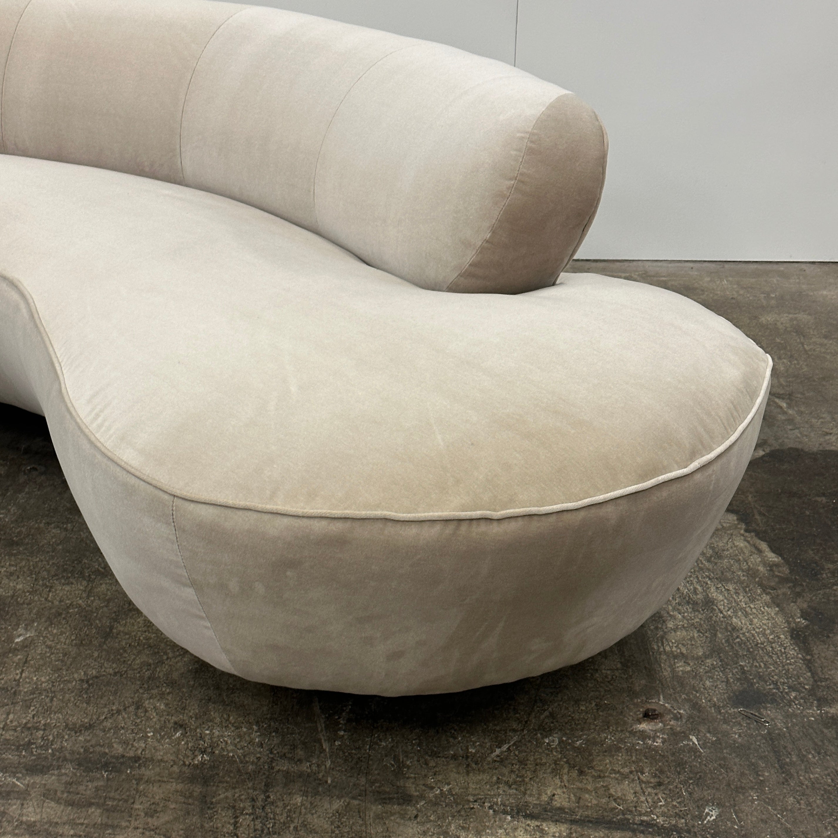 Serpentine Cloud Sofa by Vladimir Kagan for Directional