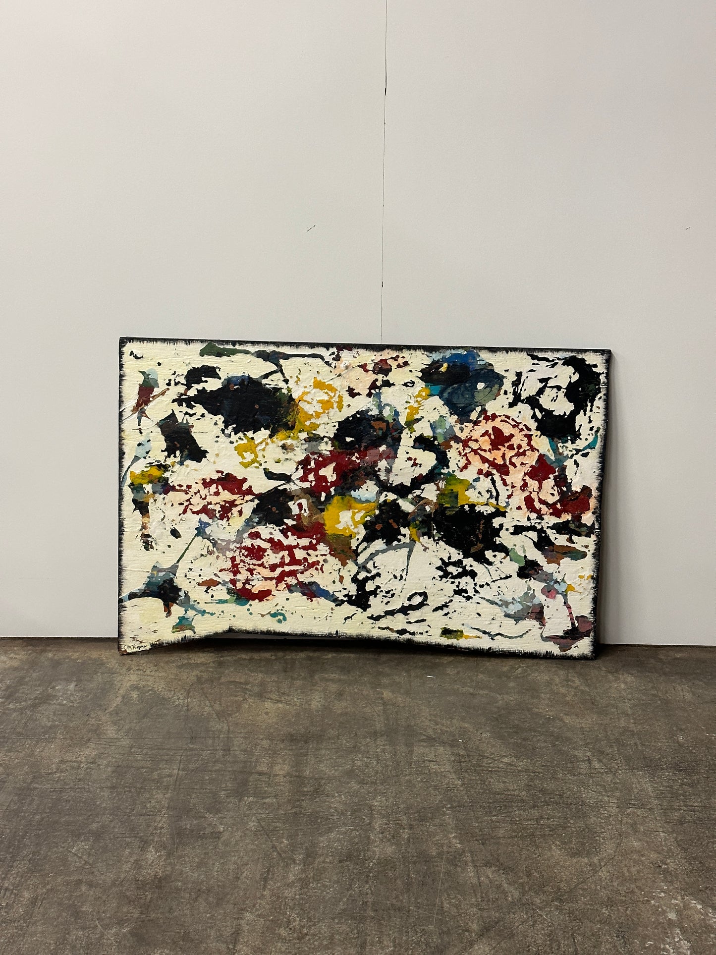 Acrylic Painting on Wood by C. M. Kapico