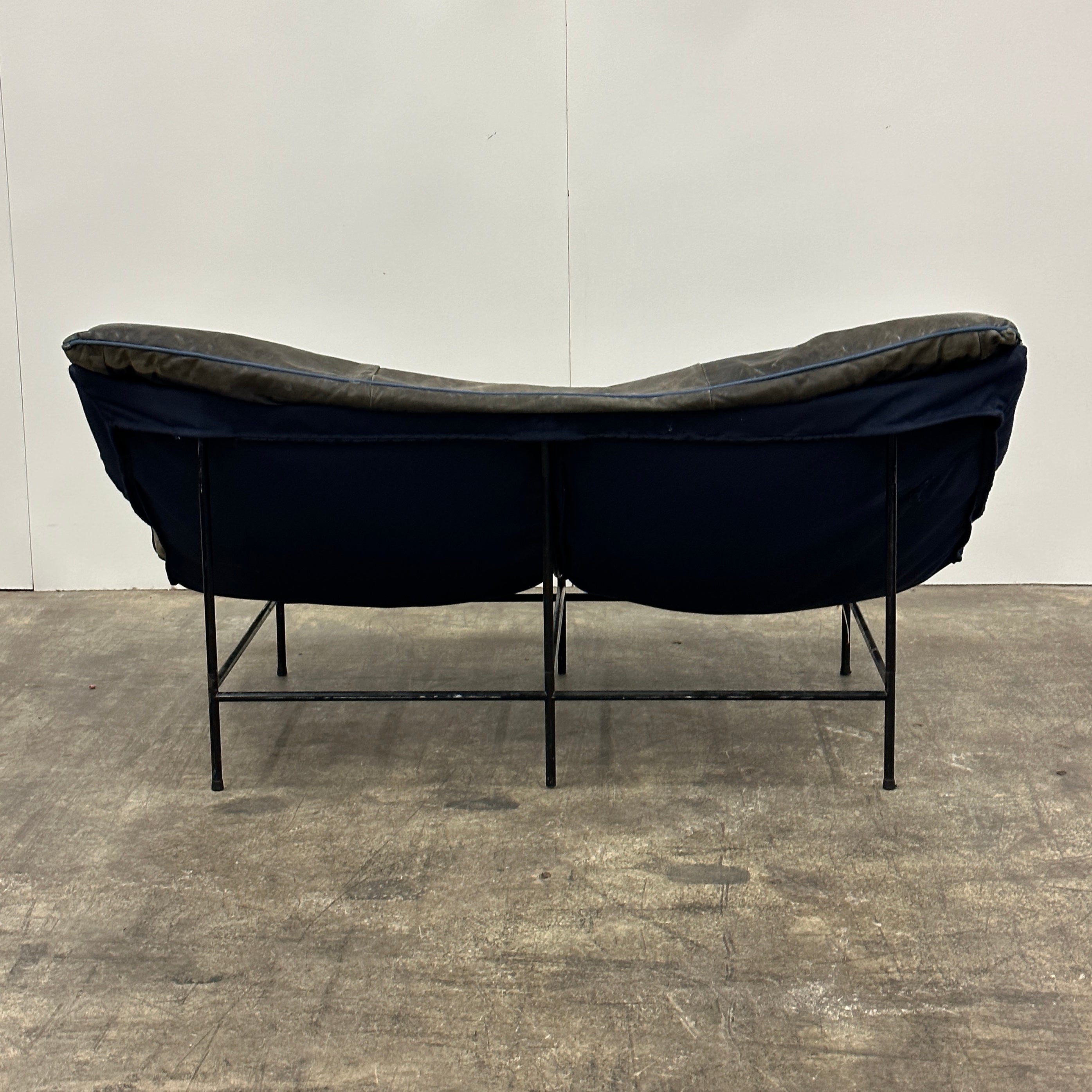 Leather Sling Sofa by Gerard Van Den Berg for Montis