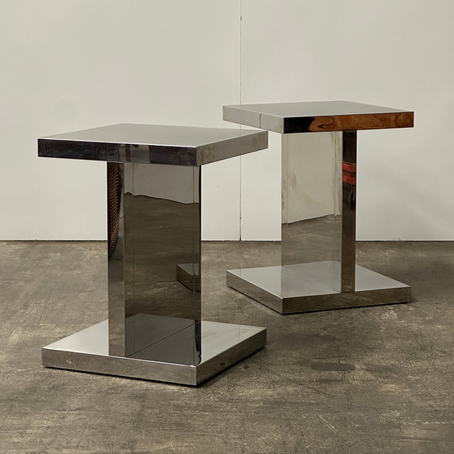 Vintage I-Beam Side Tables