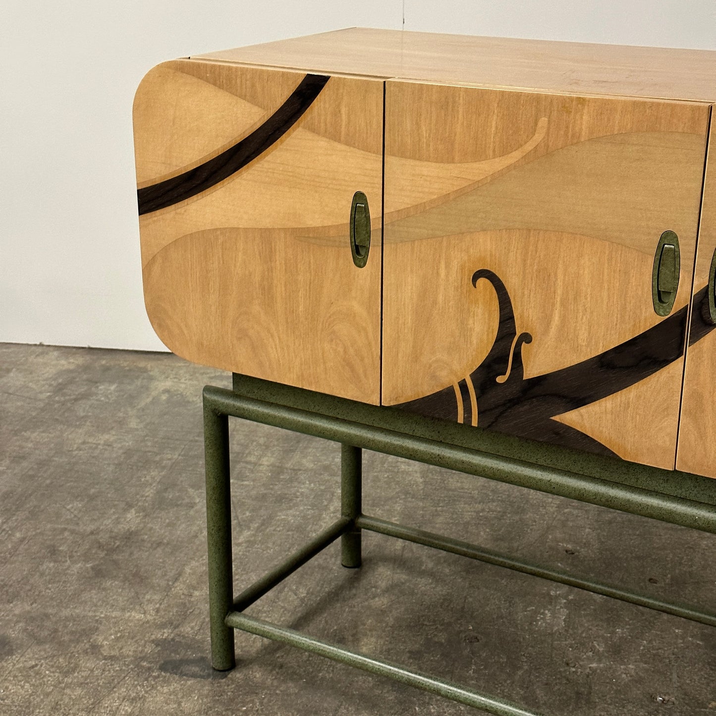Vintage Chinoiserie Credenza by White Furniture Co.