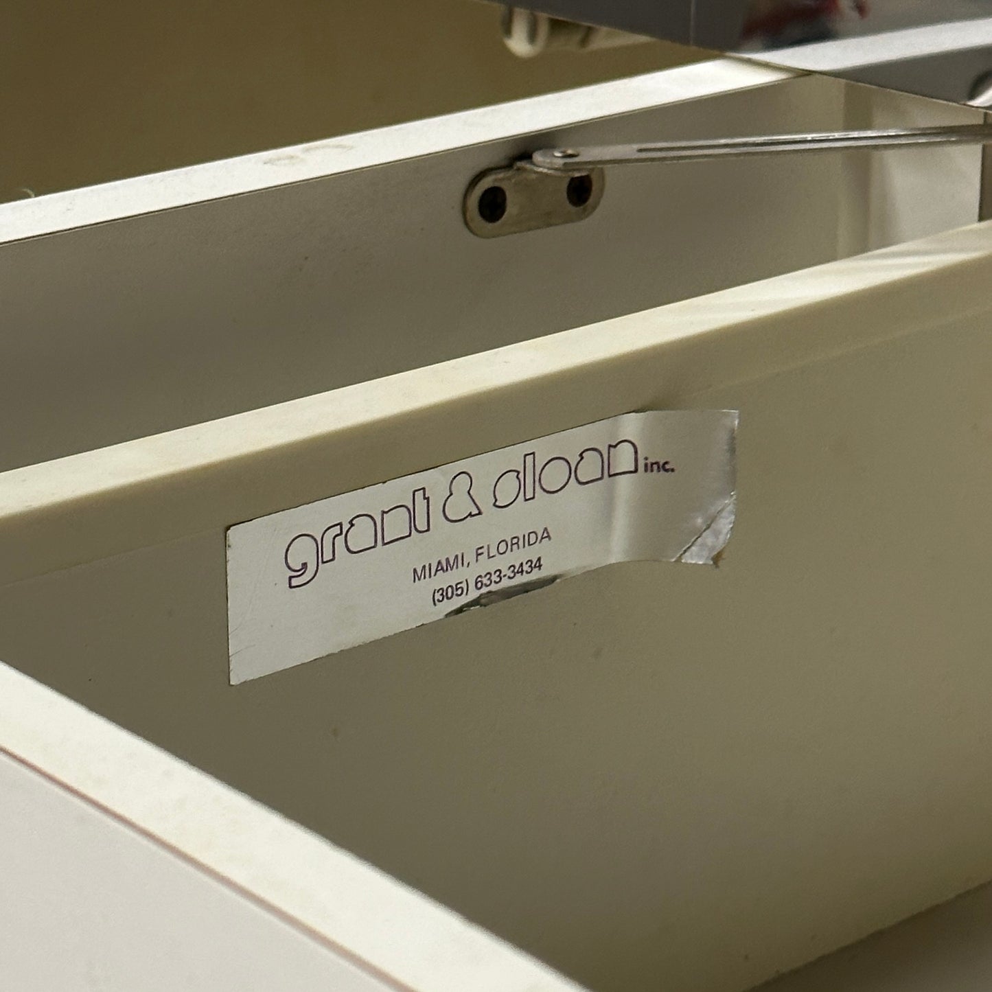 Vintage Mirror Credenza