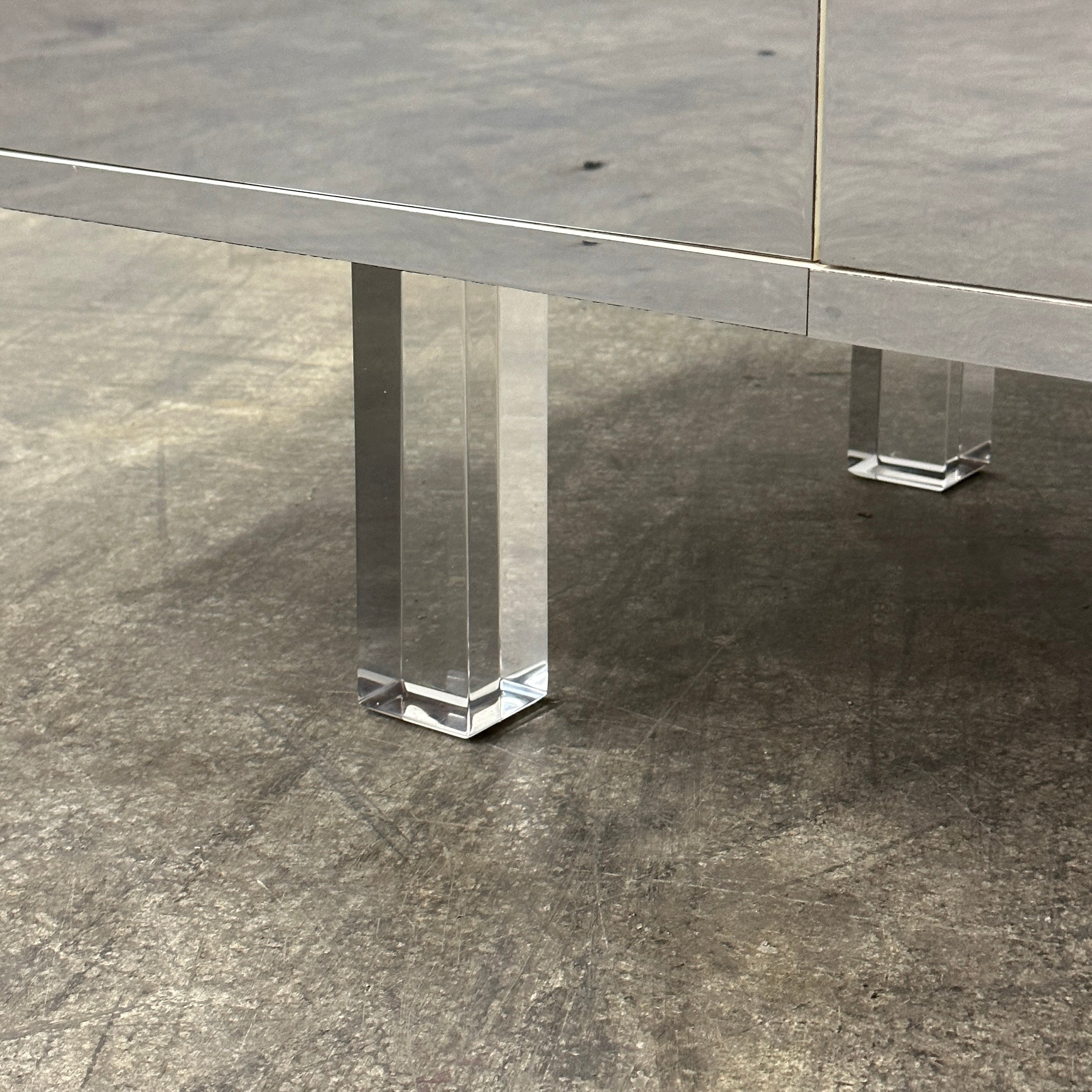 Vintage Mirror Credenza