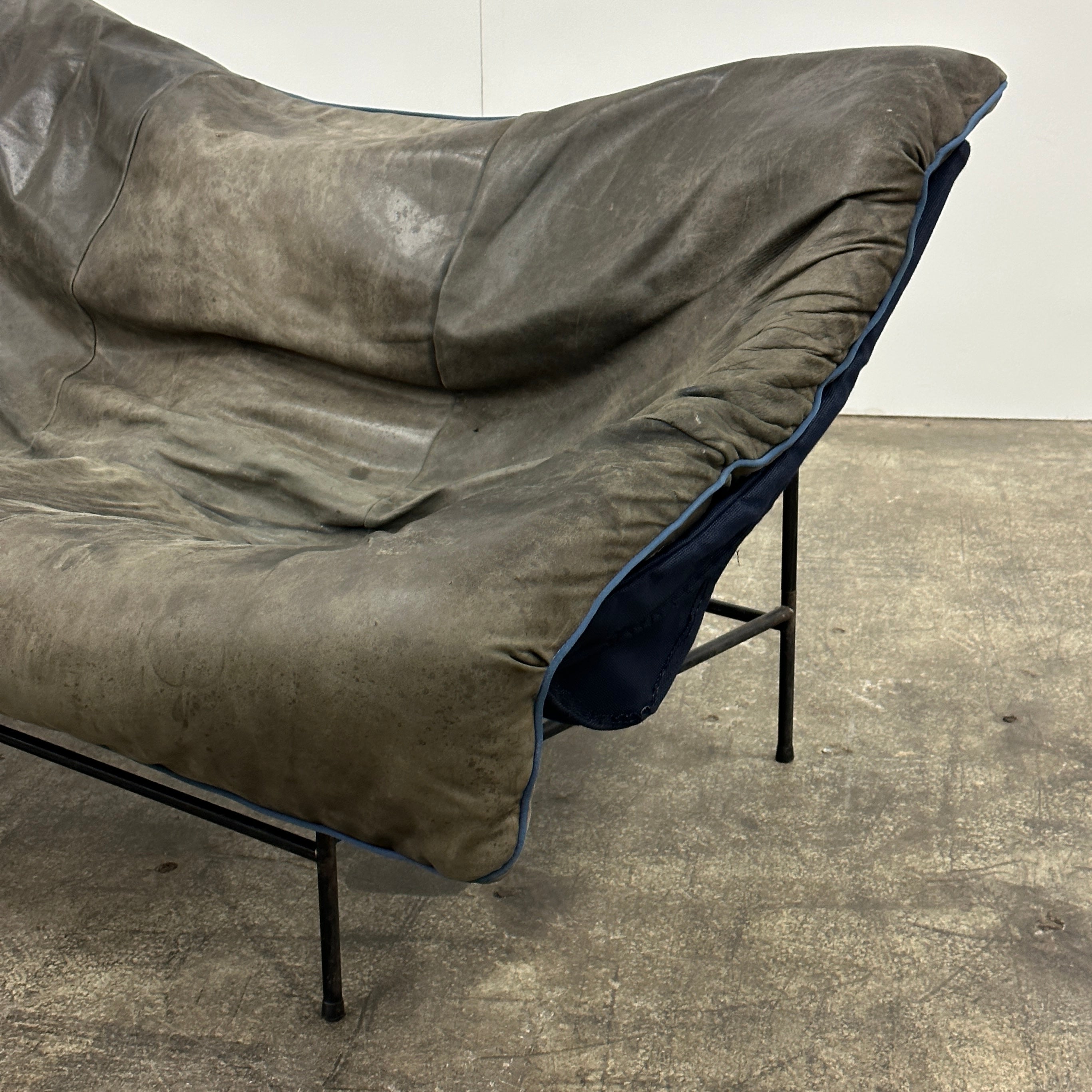 Leather Sling Sofa by Gerard Van Den Berg for Montis