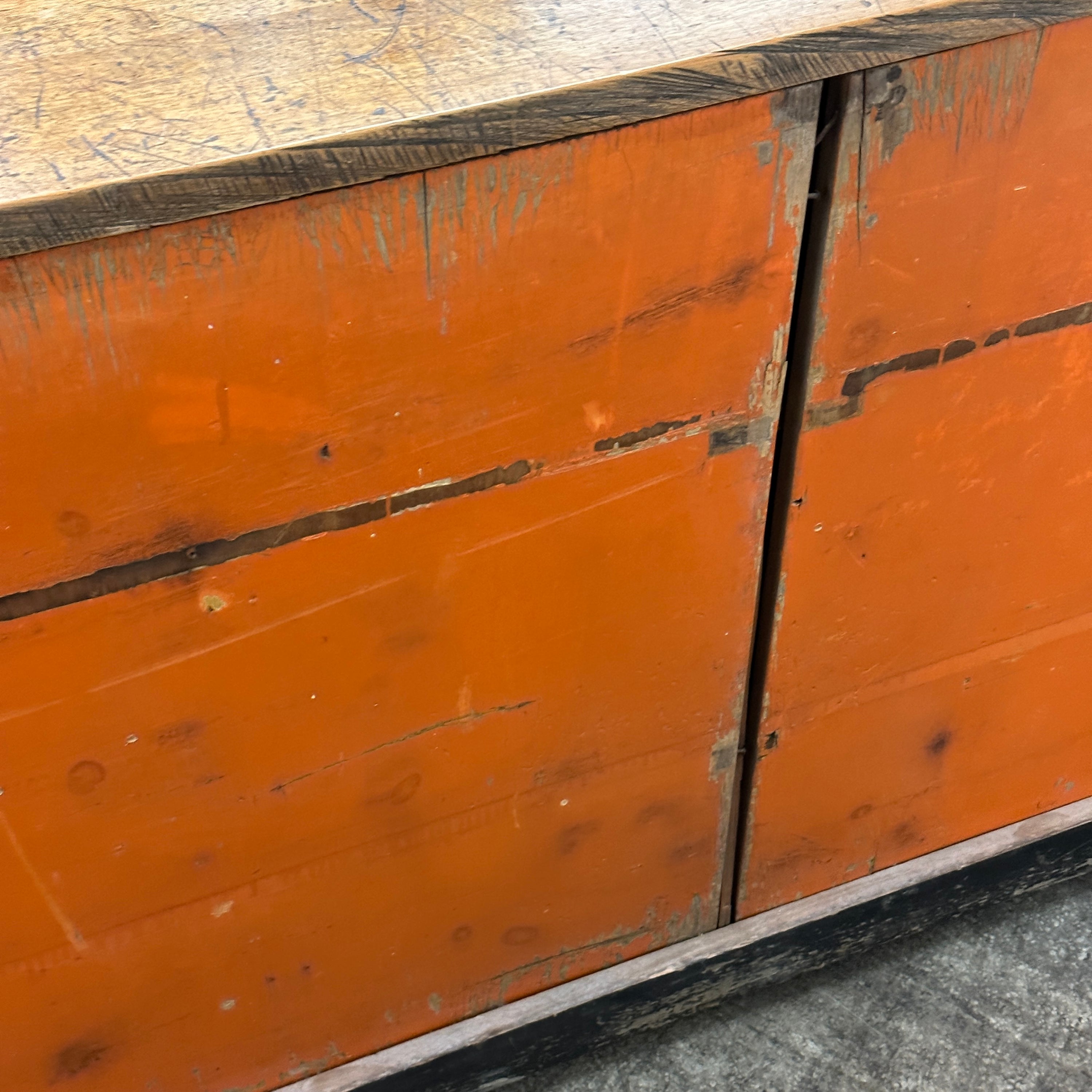 Antique Primitive Cabinet/Credenza
