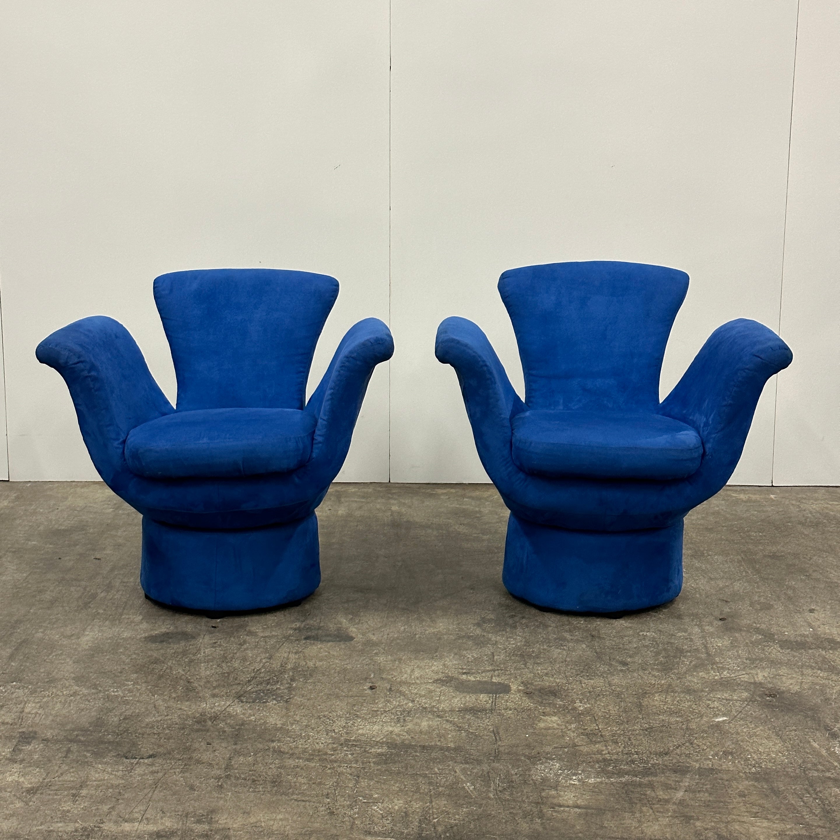 Postmodern Flower Lounge Chairs