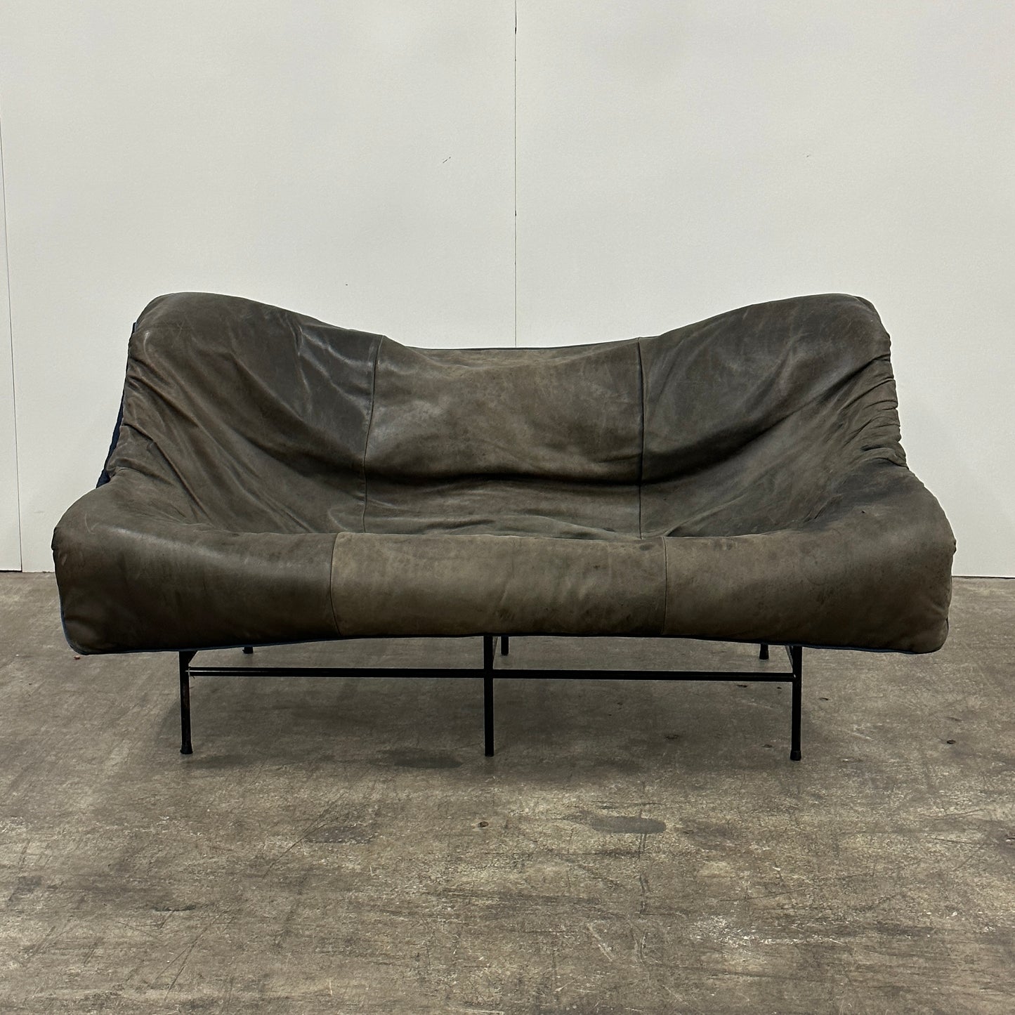 Leather Sling Sofa by Gerard Van Den Berg for Montis