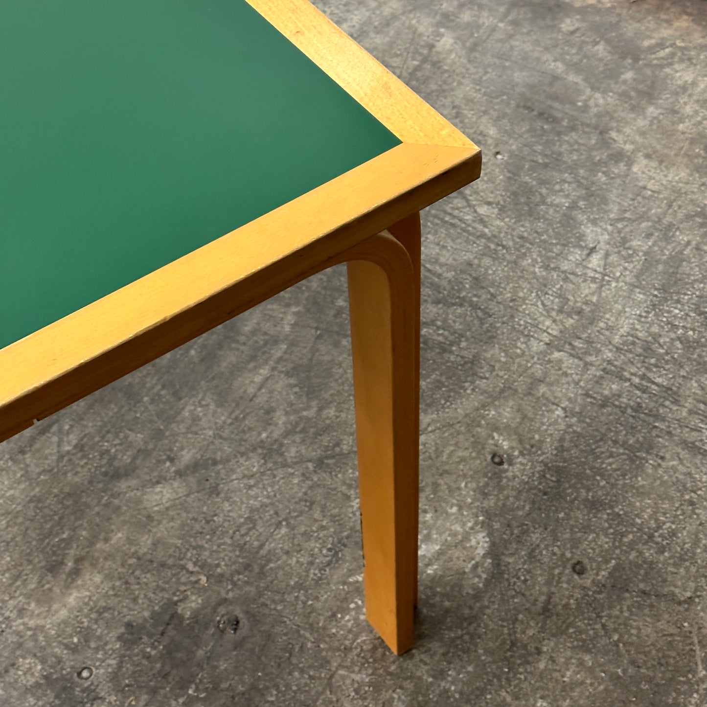 Rectangle Green Table/Desk by Rud Thygesen and Johnny Sørensen for Magnus Olesen