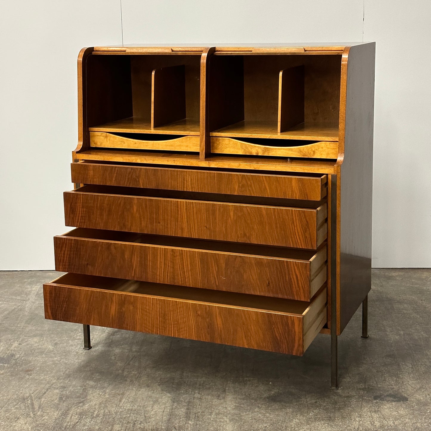 Double Roll-Top Dresser by Edmund Spence