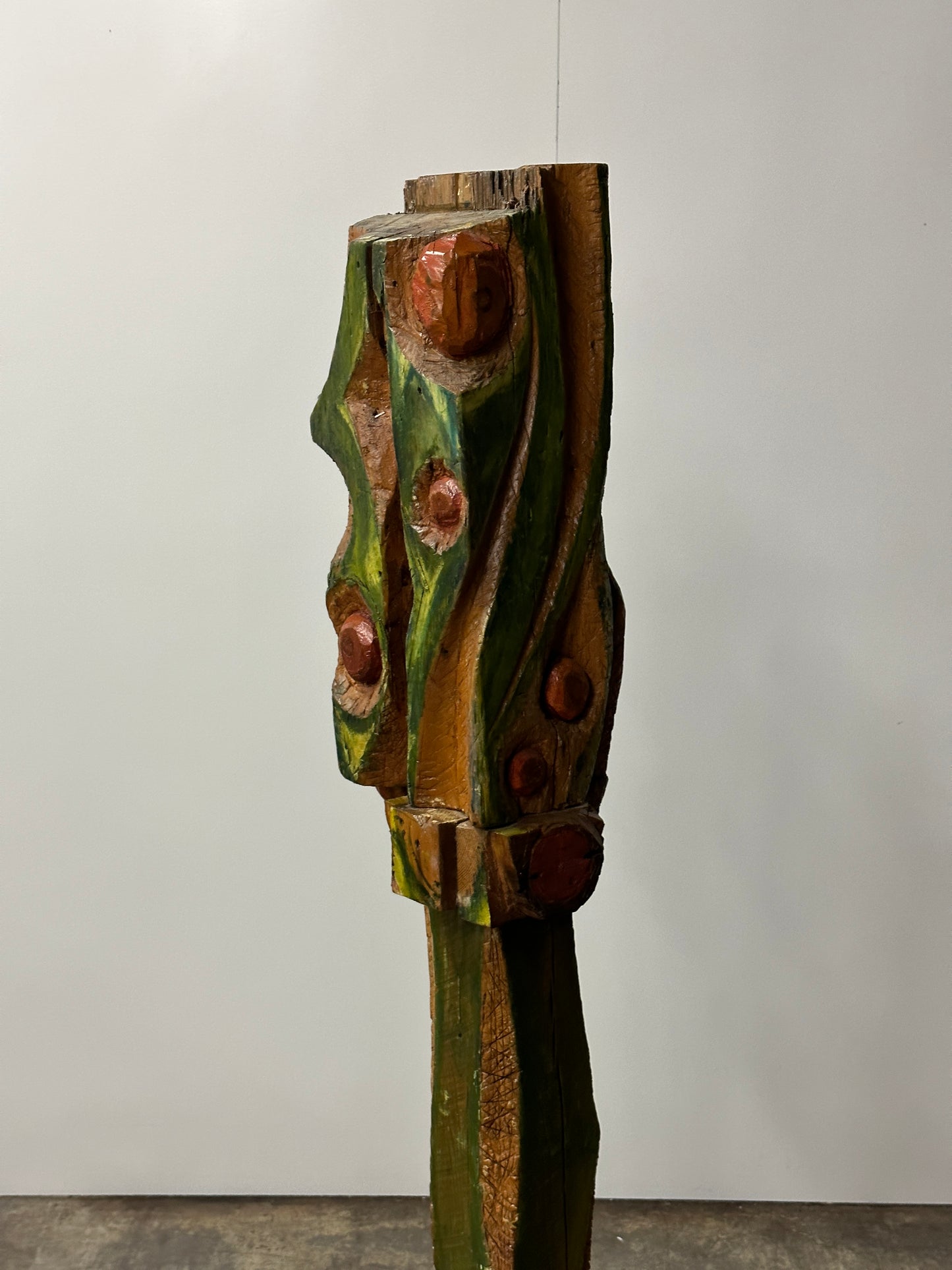 Wood Sculpture by Dennis Jose