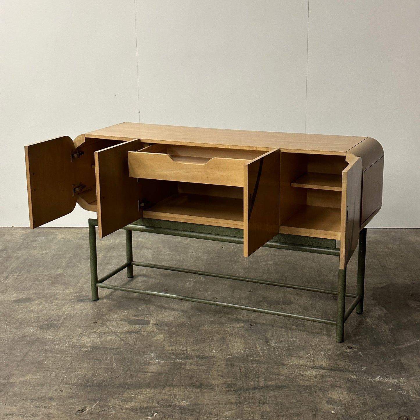 Vintage Chinoiserie Credenza by White Furniture Co.