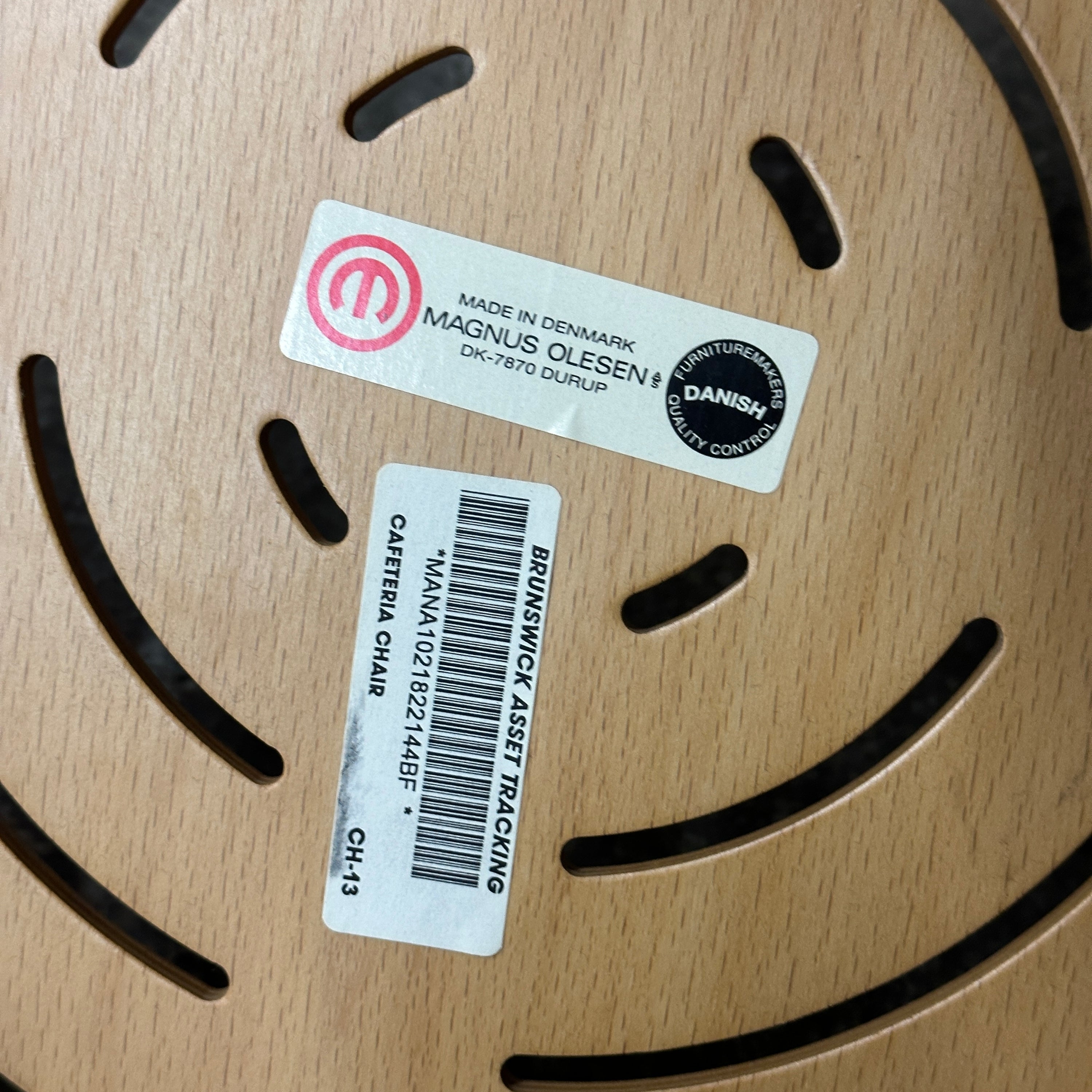 Wooden Chairs by Rud Thygesen and Johnny Sorensen for Magnus Olesen