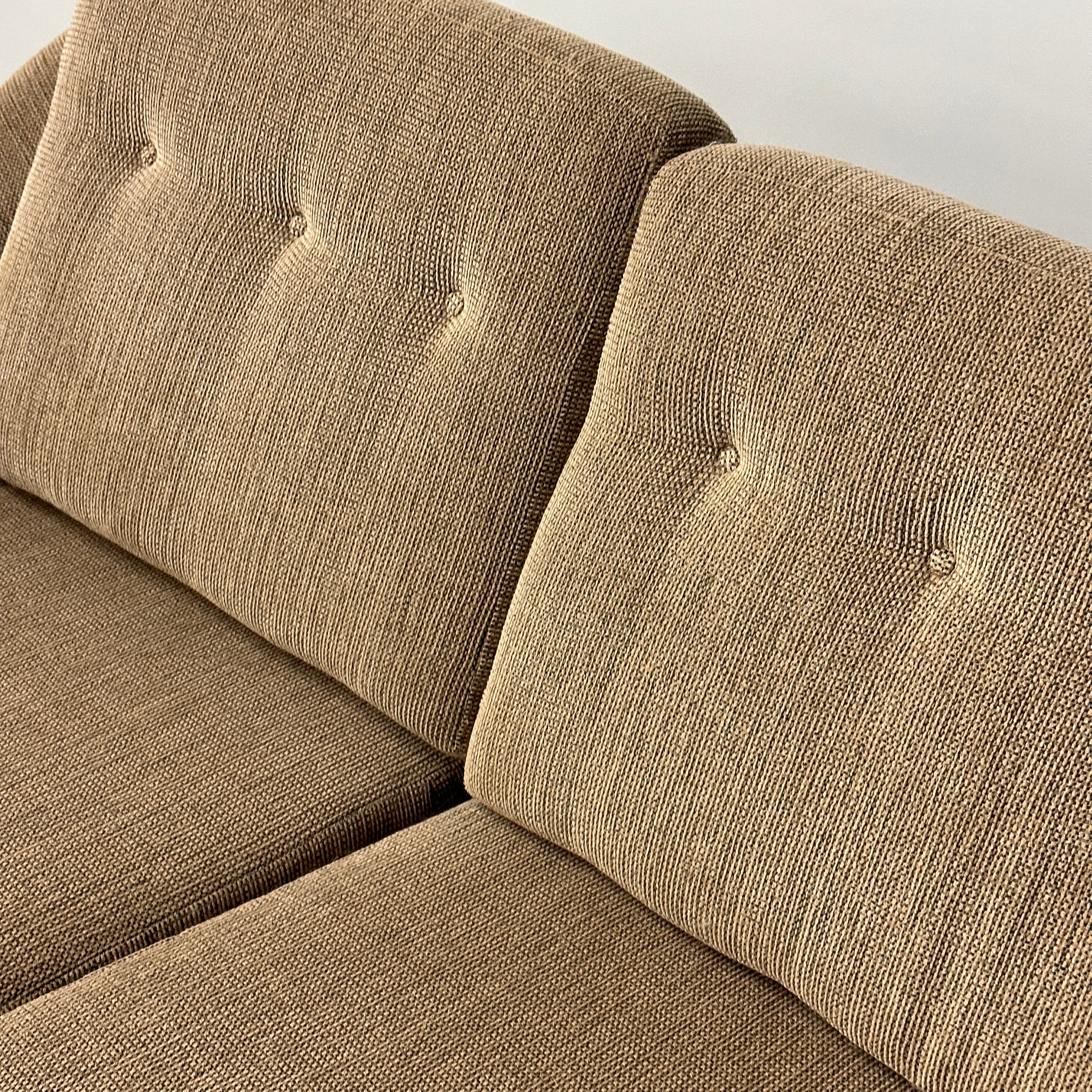 Vintage Teak 4-Seater Sofa by R. Huber