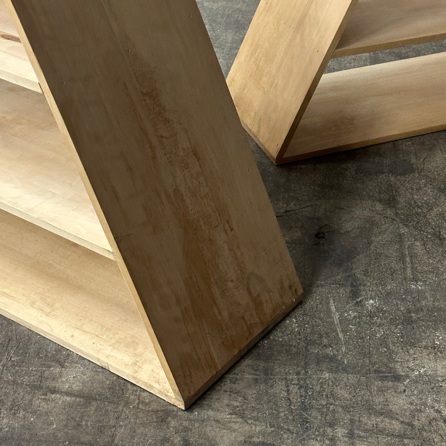 Handmade Triangle Shelves