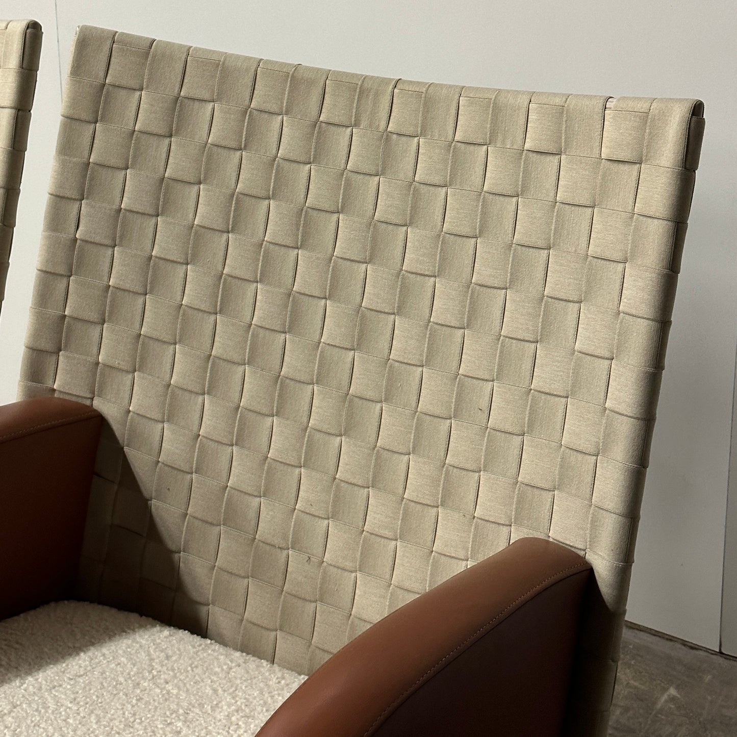 Modern Art Deco Lounge Chairs