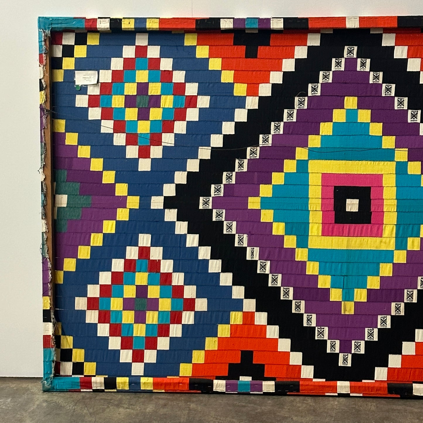 Vintage Large Scale African Wall Hanging