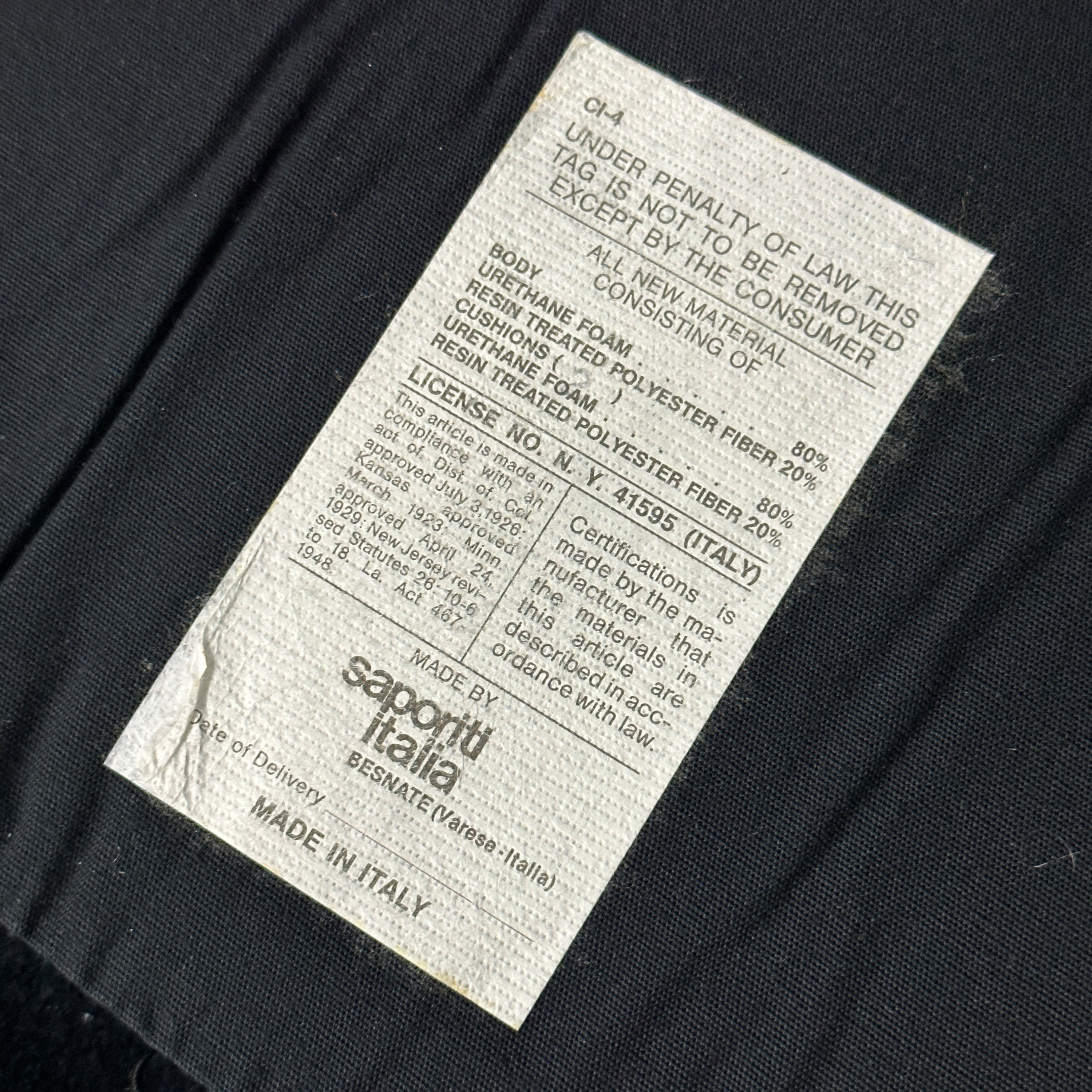 Sleeper Sofa by Saporiti