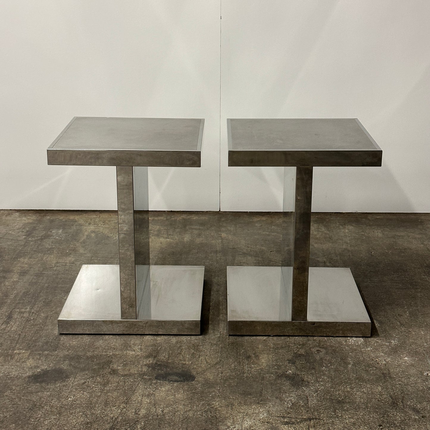 Vintage I-Beam Side Tables