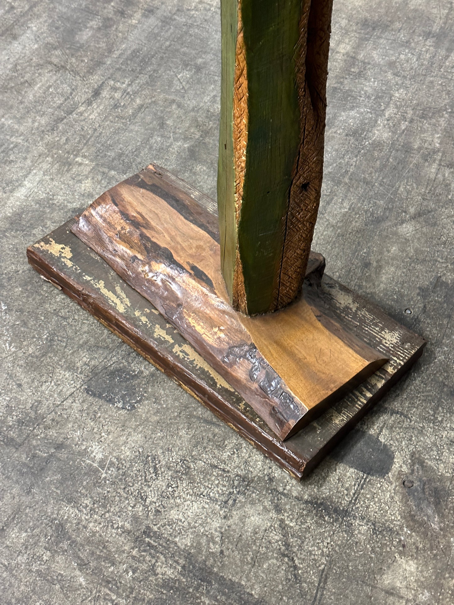Wood Sculpture by Dennis Jose