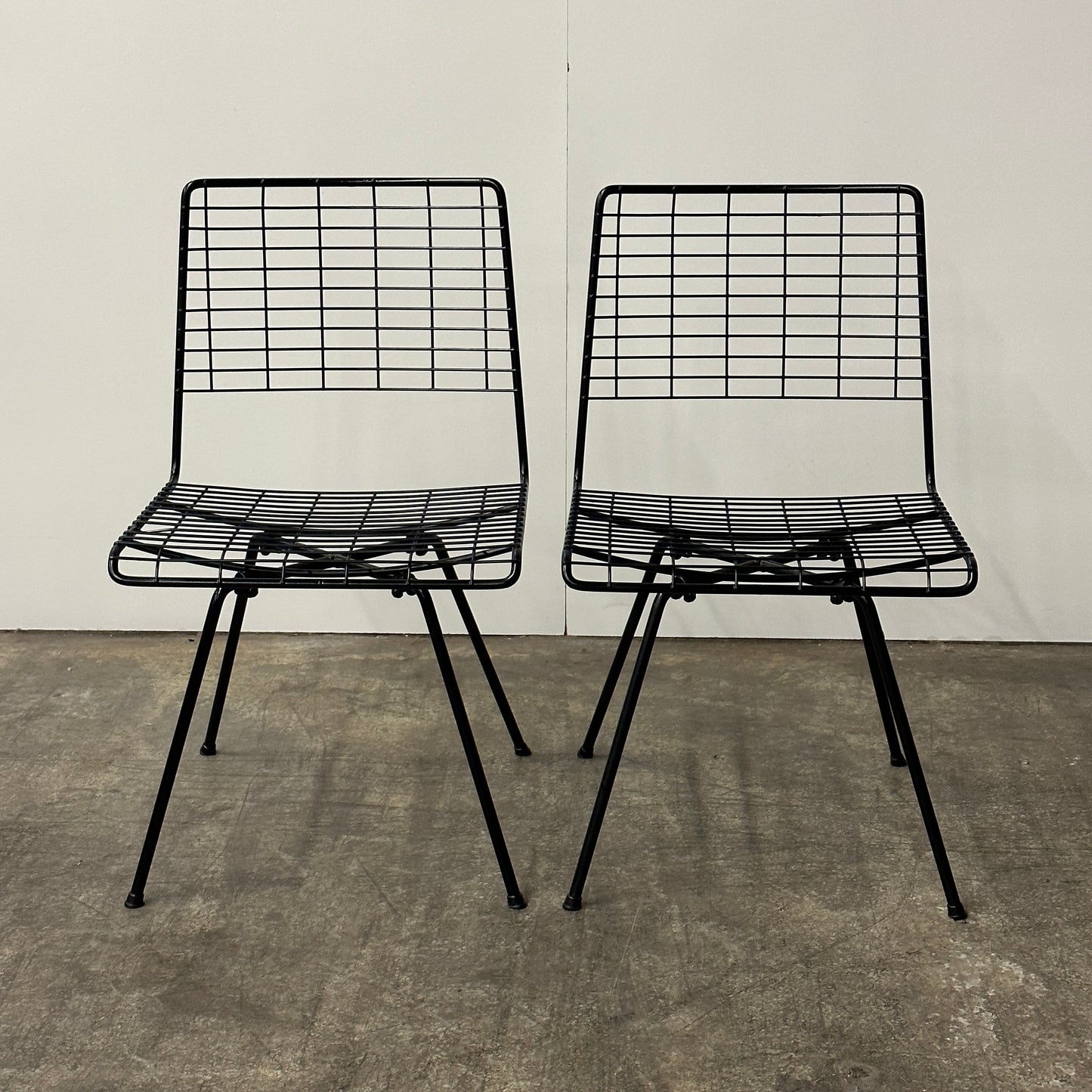 Wire Chairs by John Keal for Pacific Iron