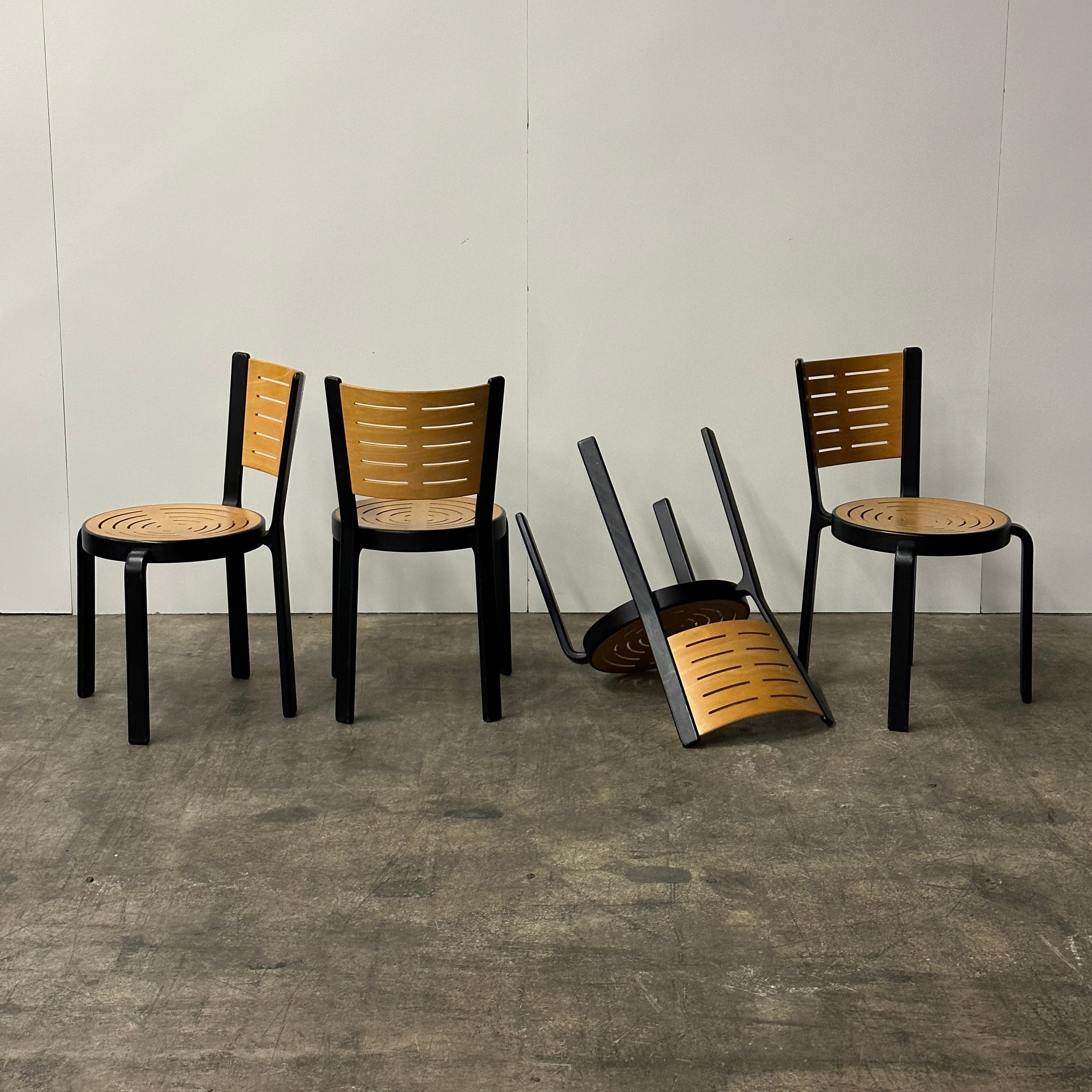 Wooden Chairs by Rud Thygesen and Johnny Sorensen for Magnus Olesen