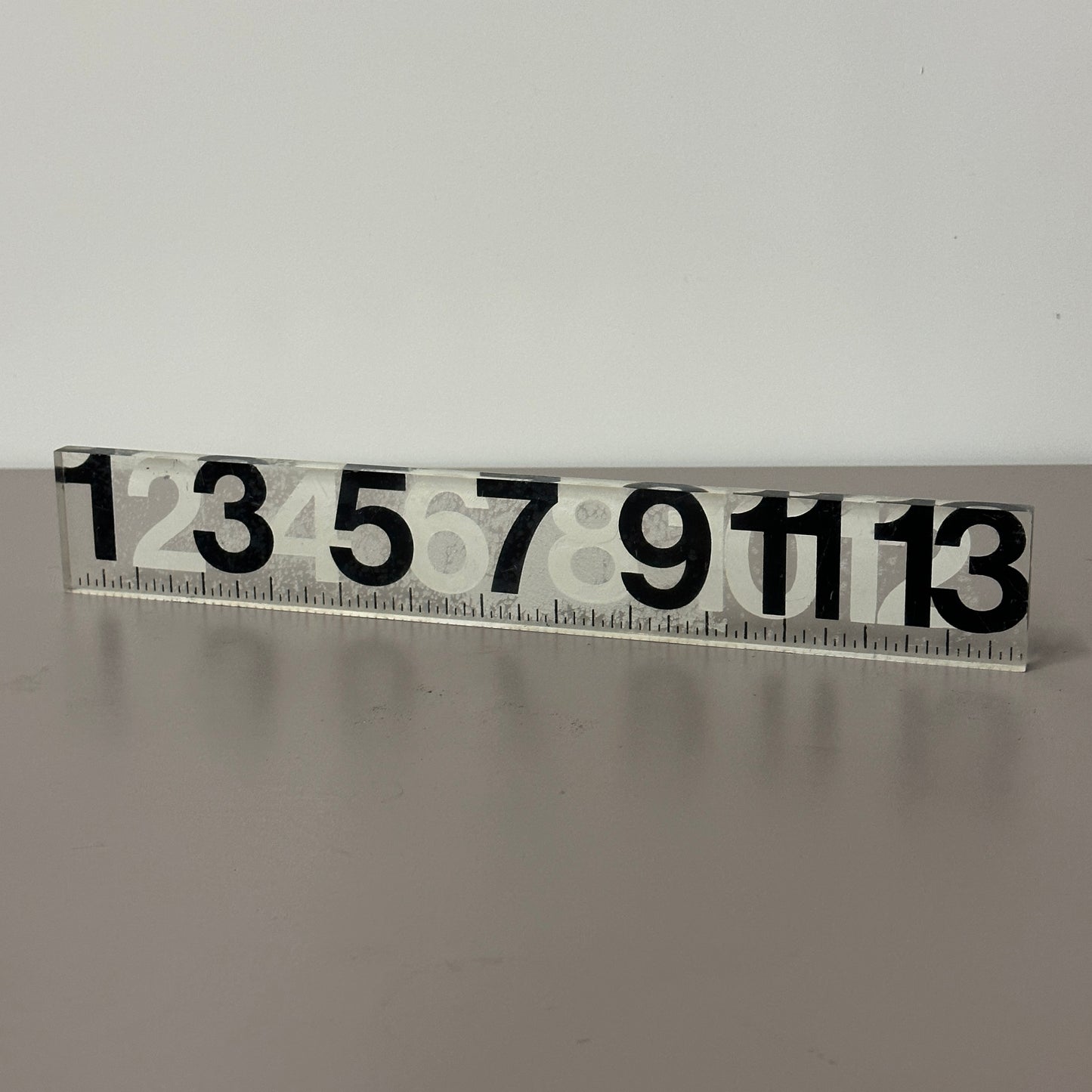 Lucite Ruler by George Nelson for Howard Miller