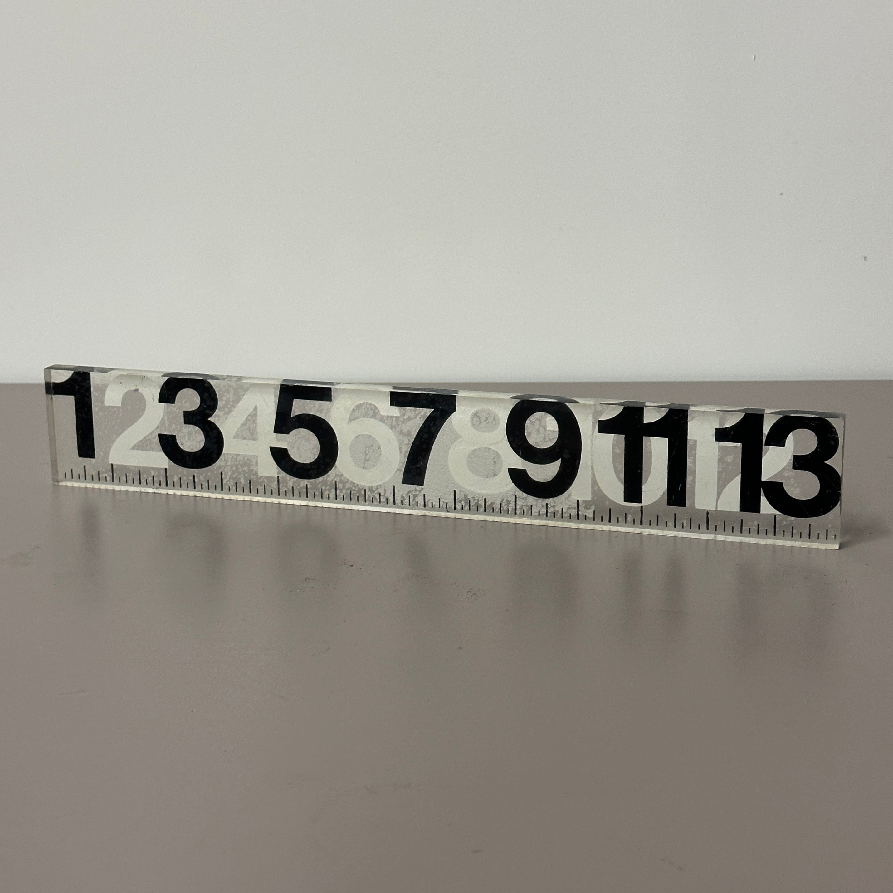 Lucite Ruler by George Nelson for Howard Miller