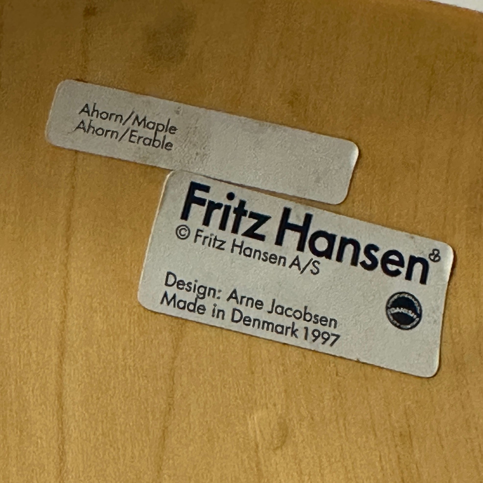 Series 7 Chair by Arne Jacobsen for Fritz Hansen