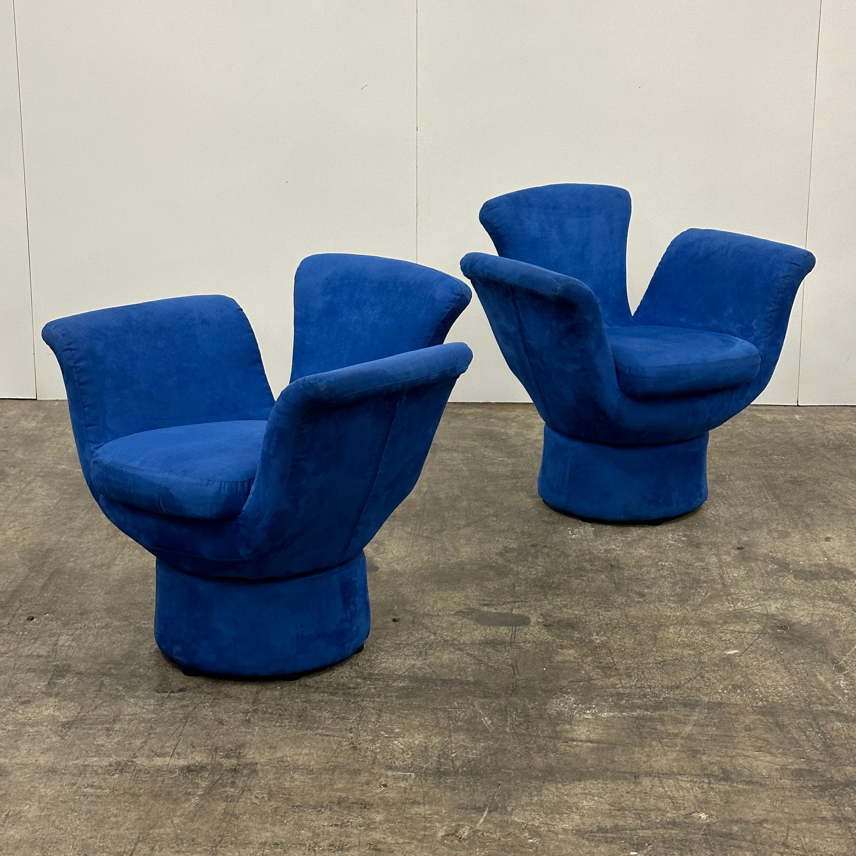 【L】postmodern chair Postmodern Flower Chairs in Green Wool – spotexclamationpoint