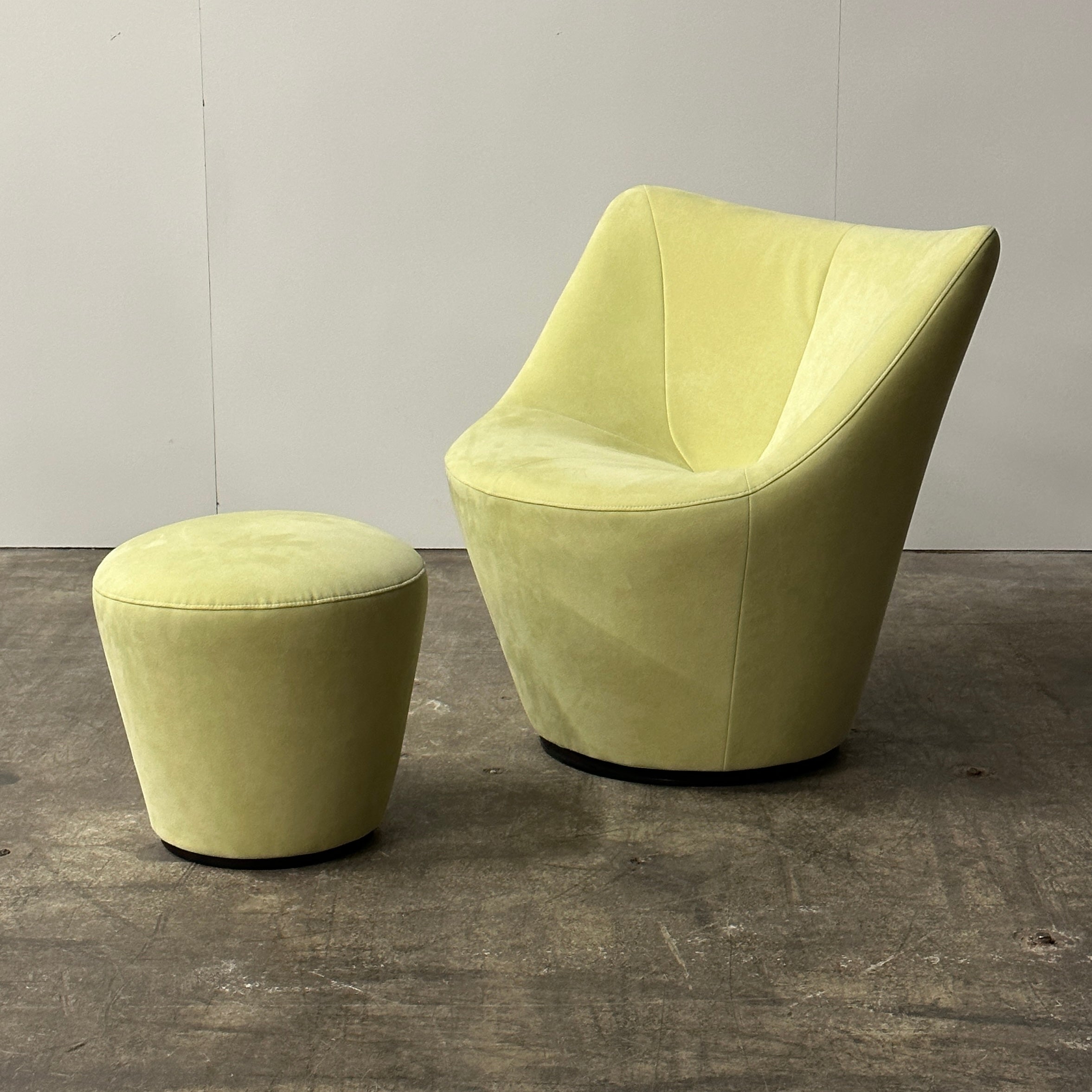 Anda Chair + Ottoman by Pierre Paulin for Ligne Roset