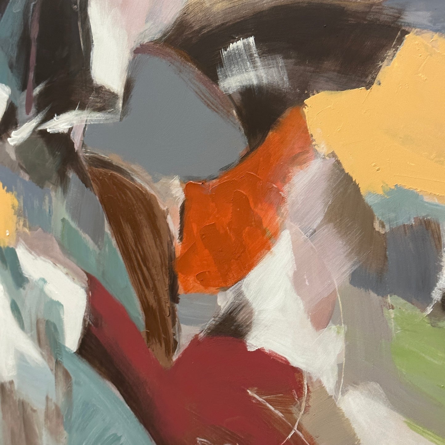 Abstract Acrylic Painting