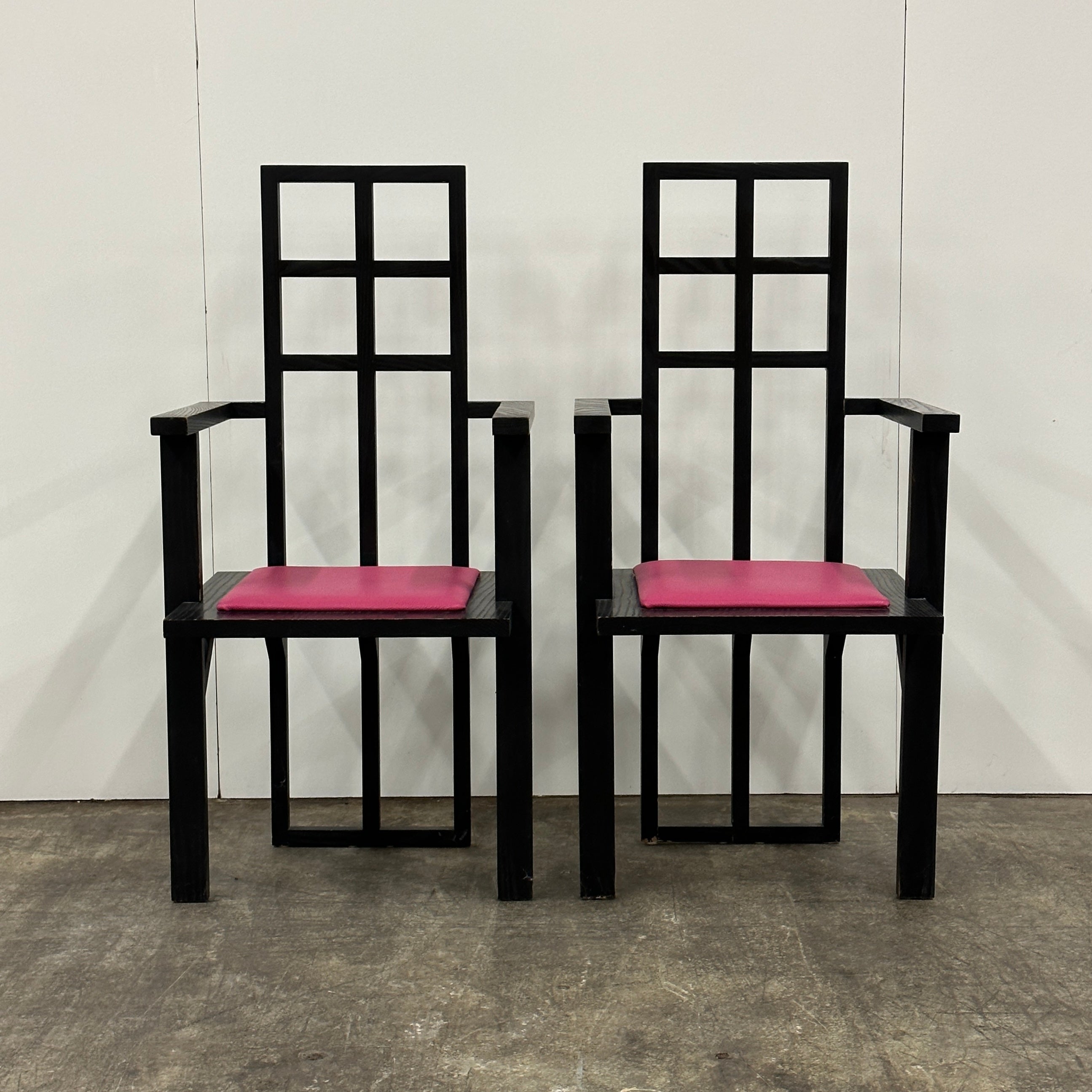 Mackintosh Style Armchairs