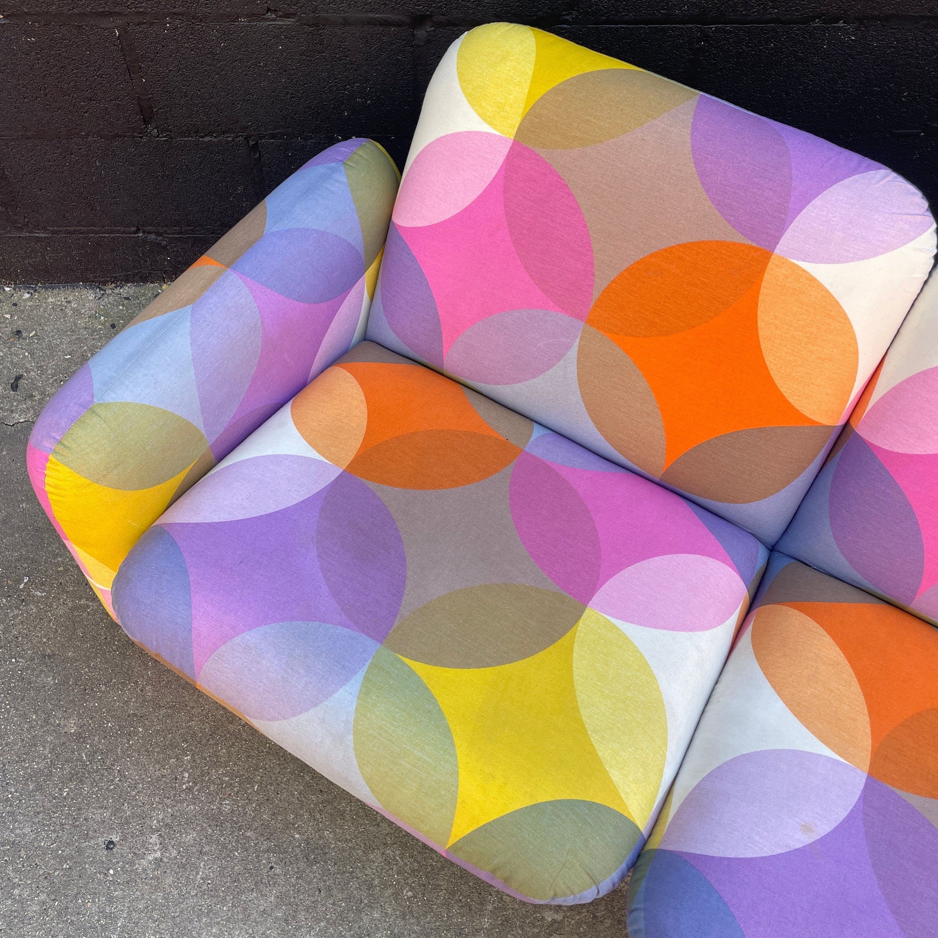 Chiclet Loveseat by Ray Wilkes for Herman Miller