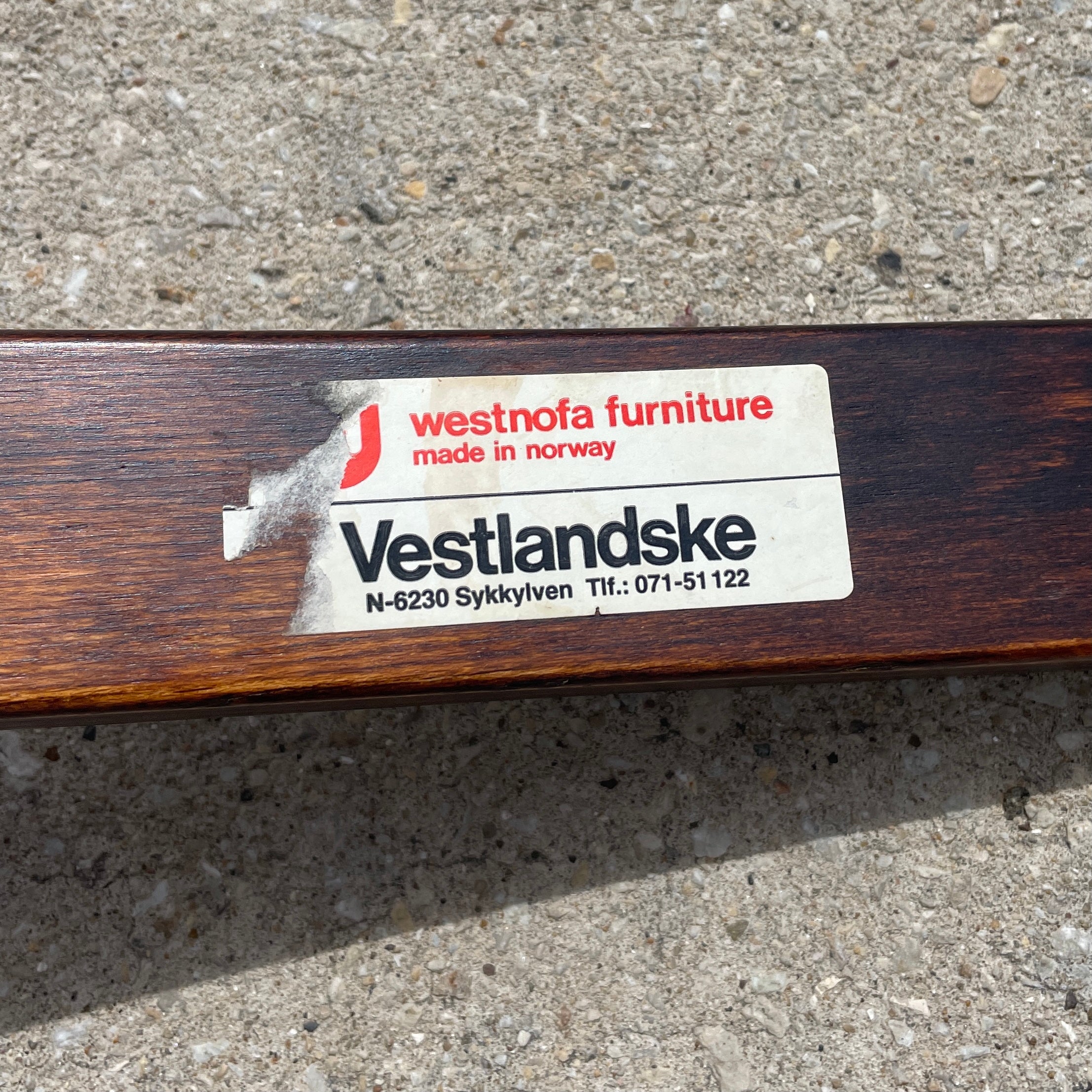 Westnofa Bentwood Coffee Table