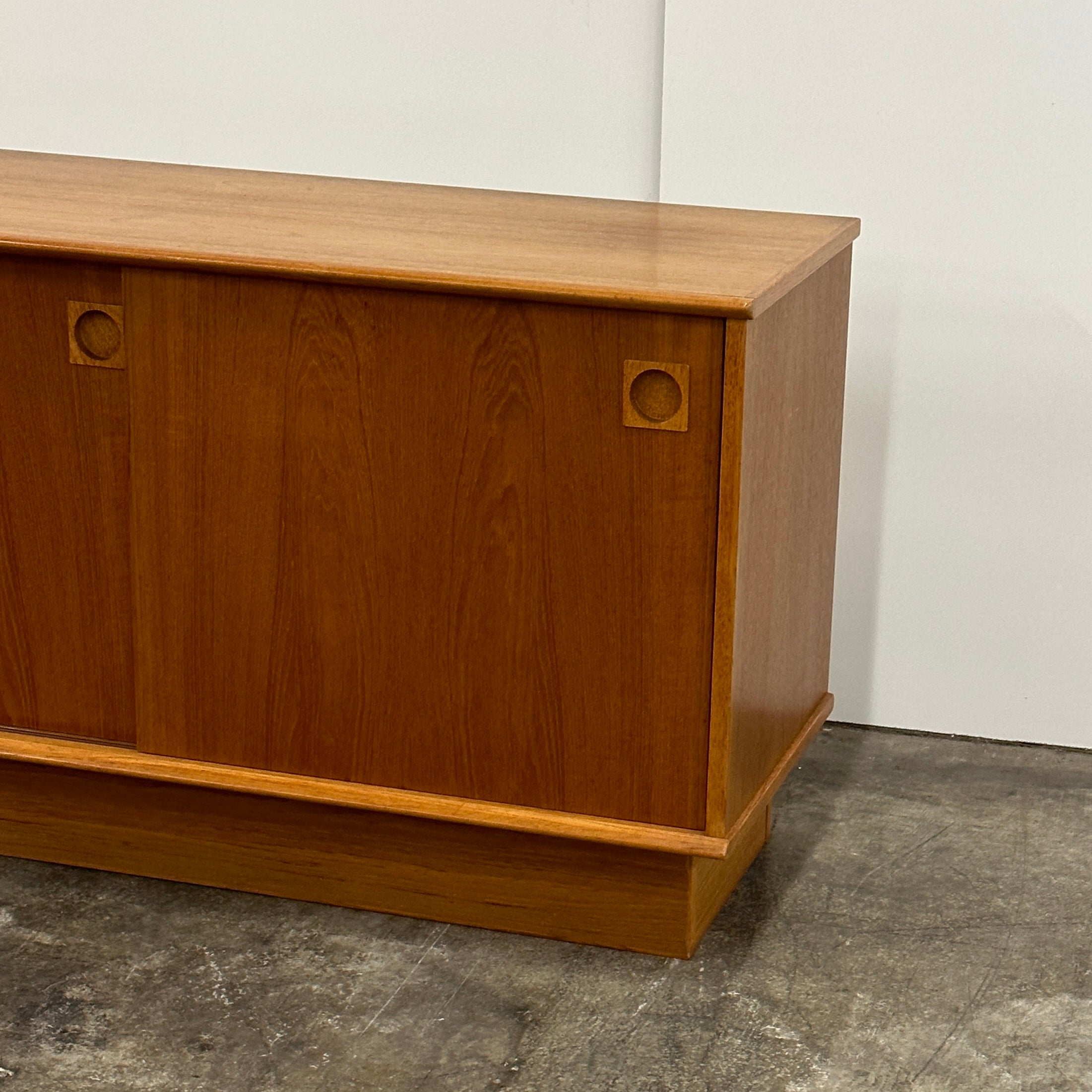 Vintage Teak Credenza by Dyrlund