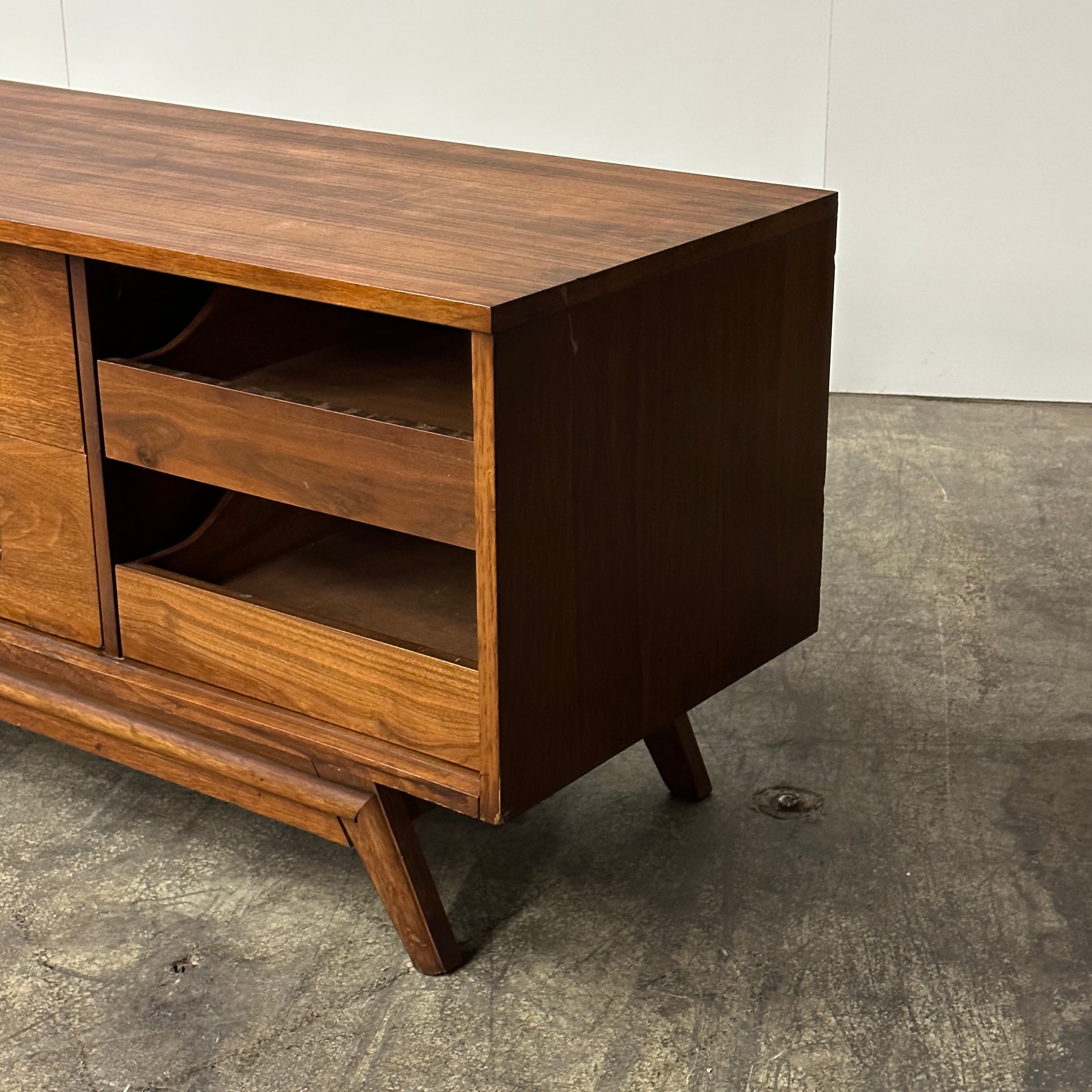 Walnut Credenza by Young Manufacturing