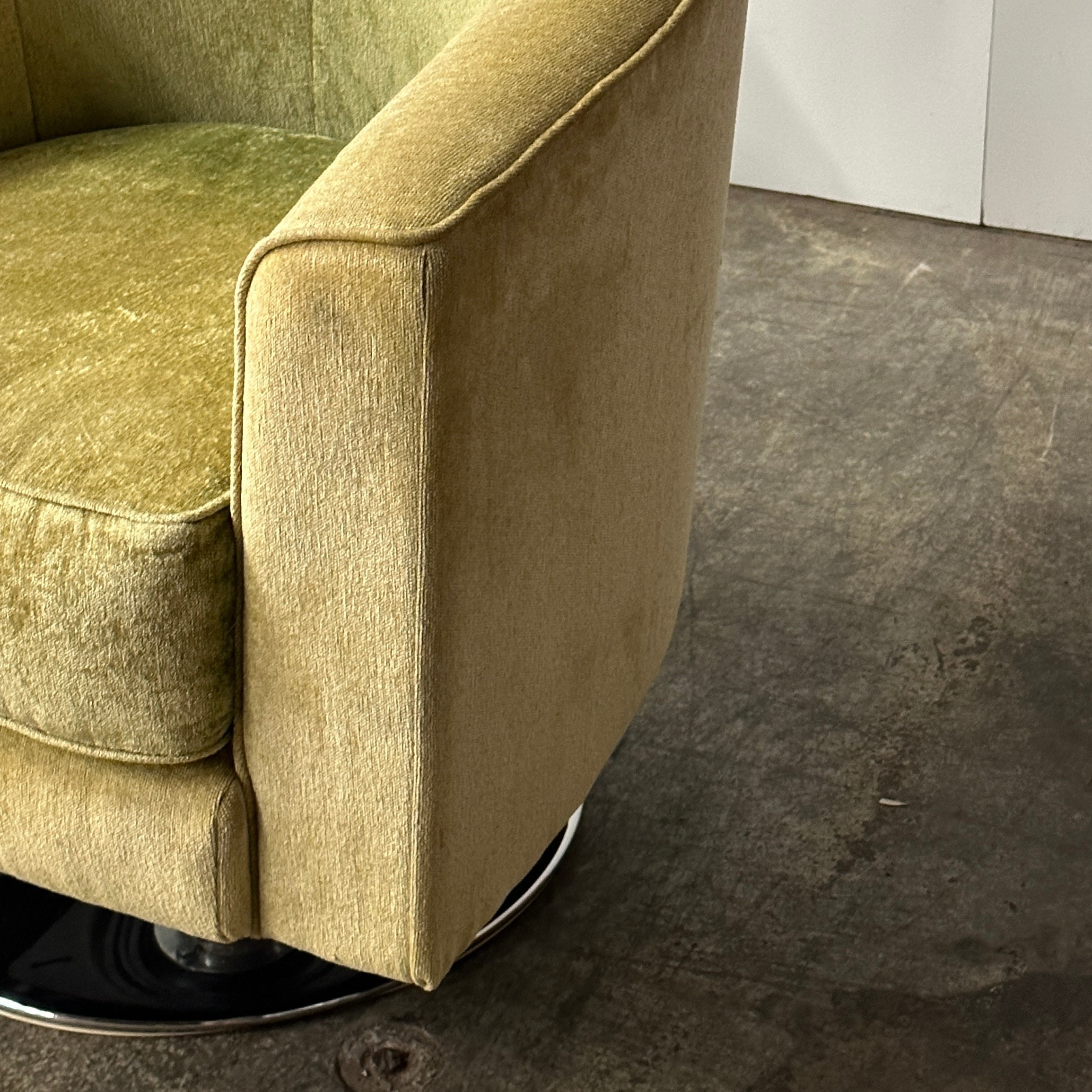 Mid Century Chrome Tulip Chairs