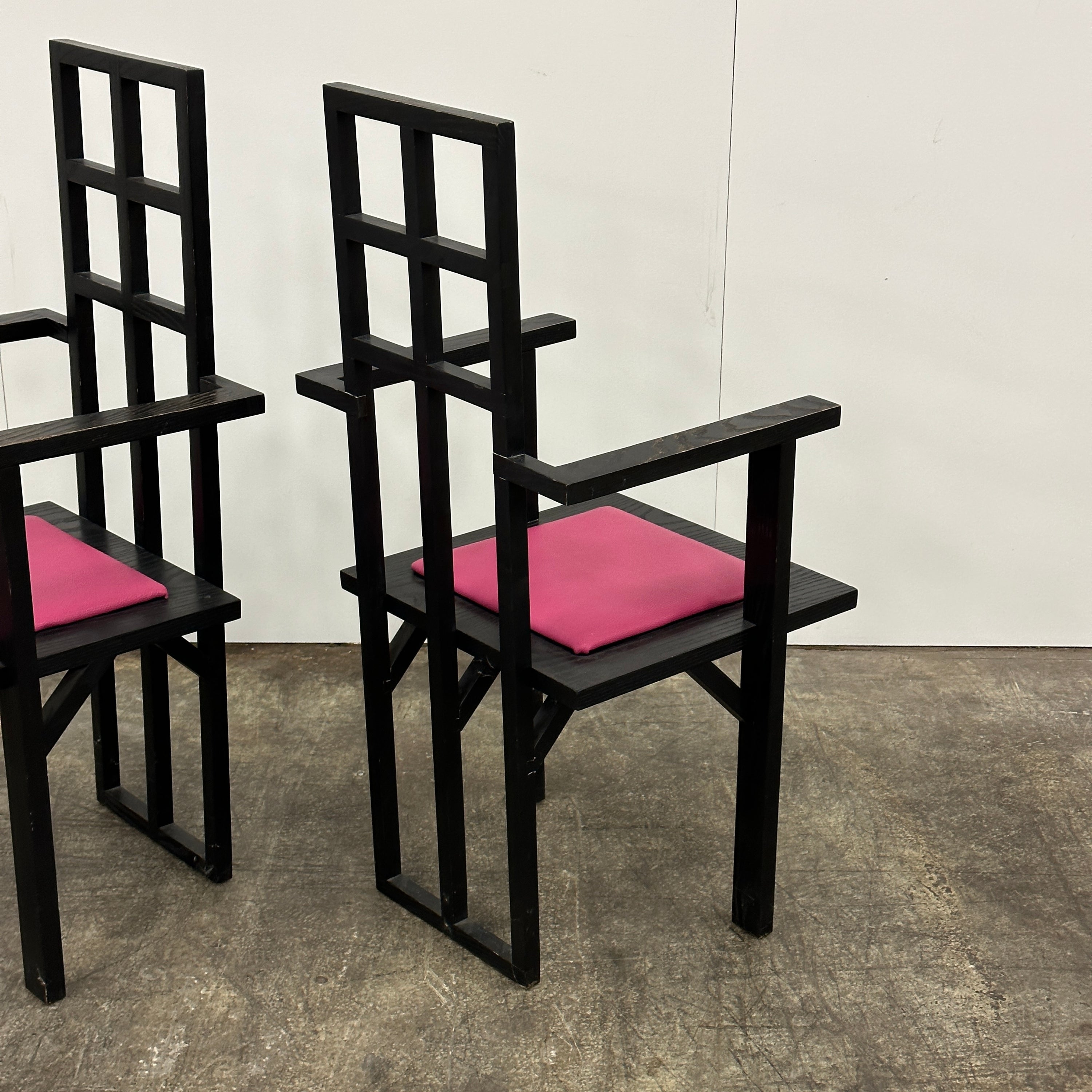 Mackintosh Style Armchairs