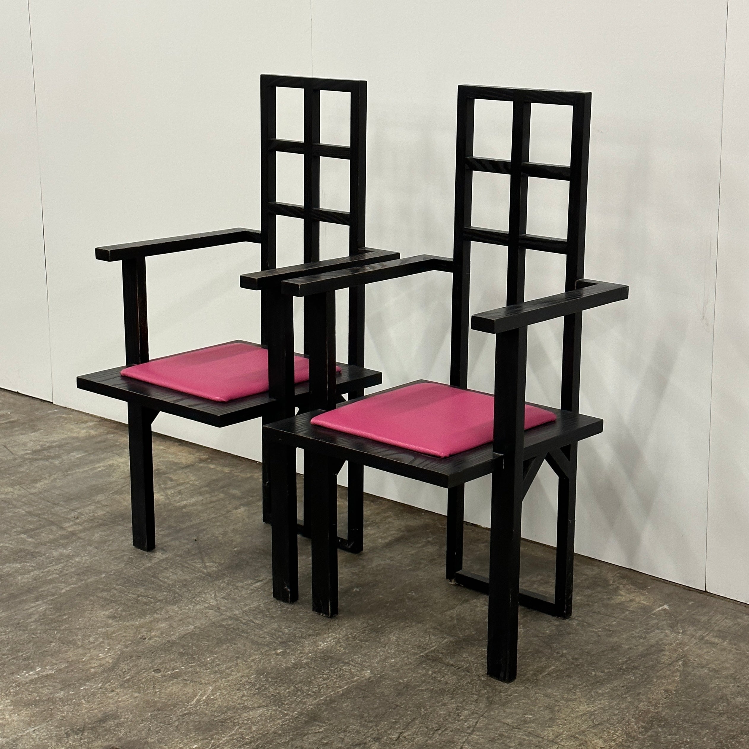 Mackintosh Style Armchairs