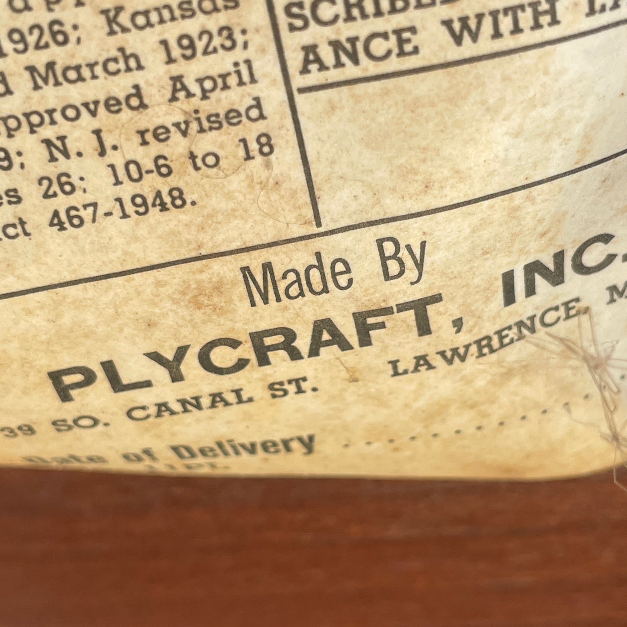 Plycraft Lounge Chair + Ottoman