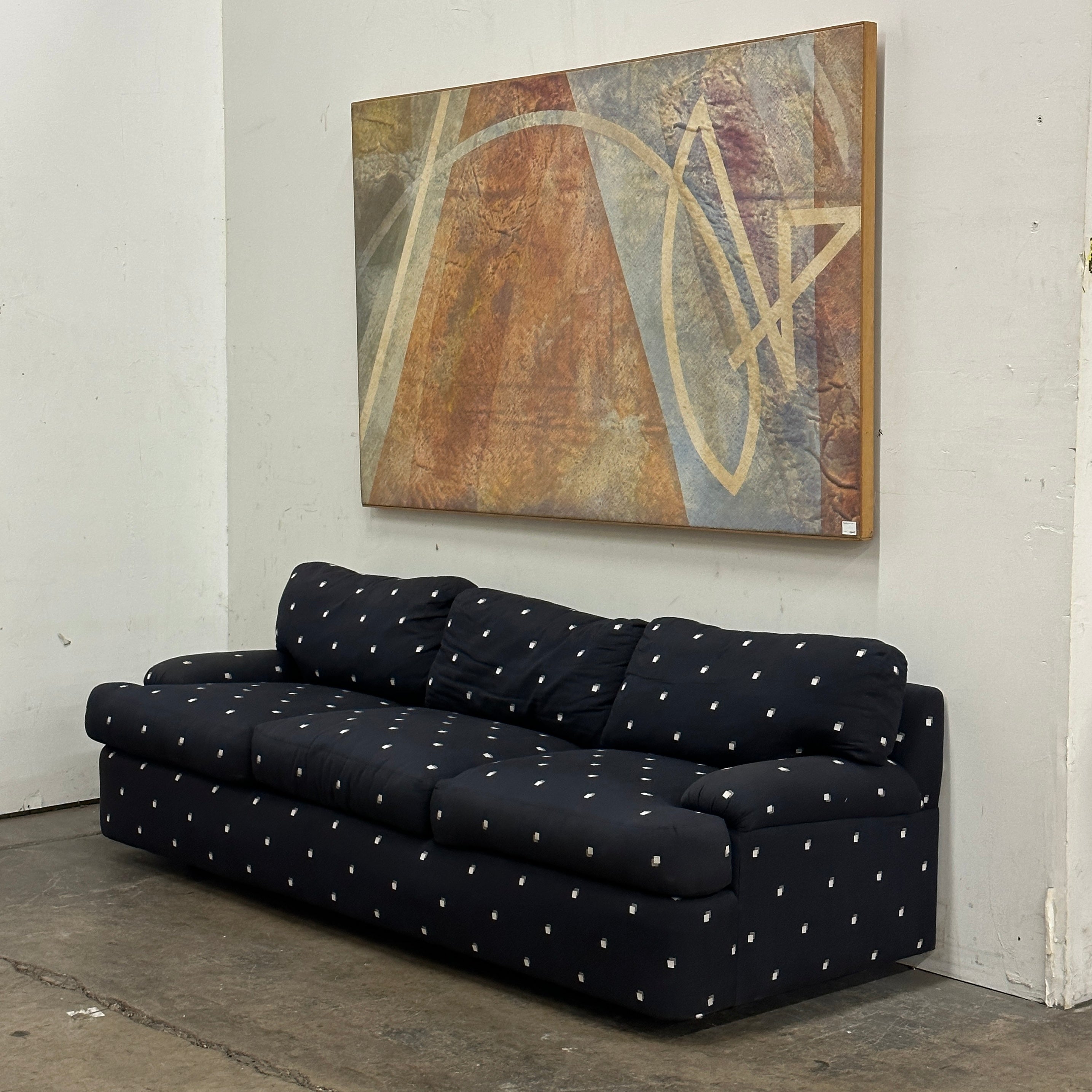 Upholstered Postmodern Sofa by Directional