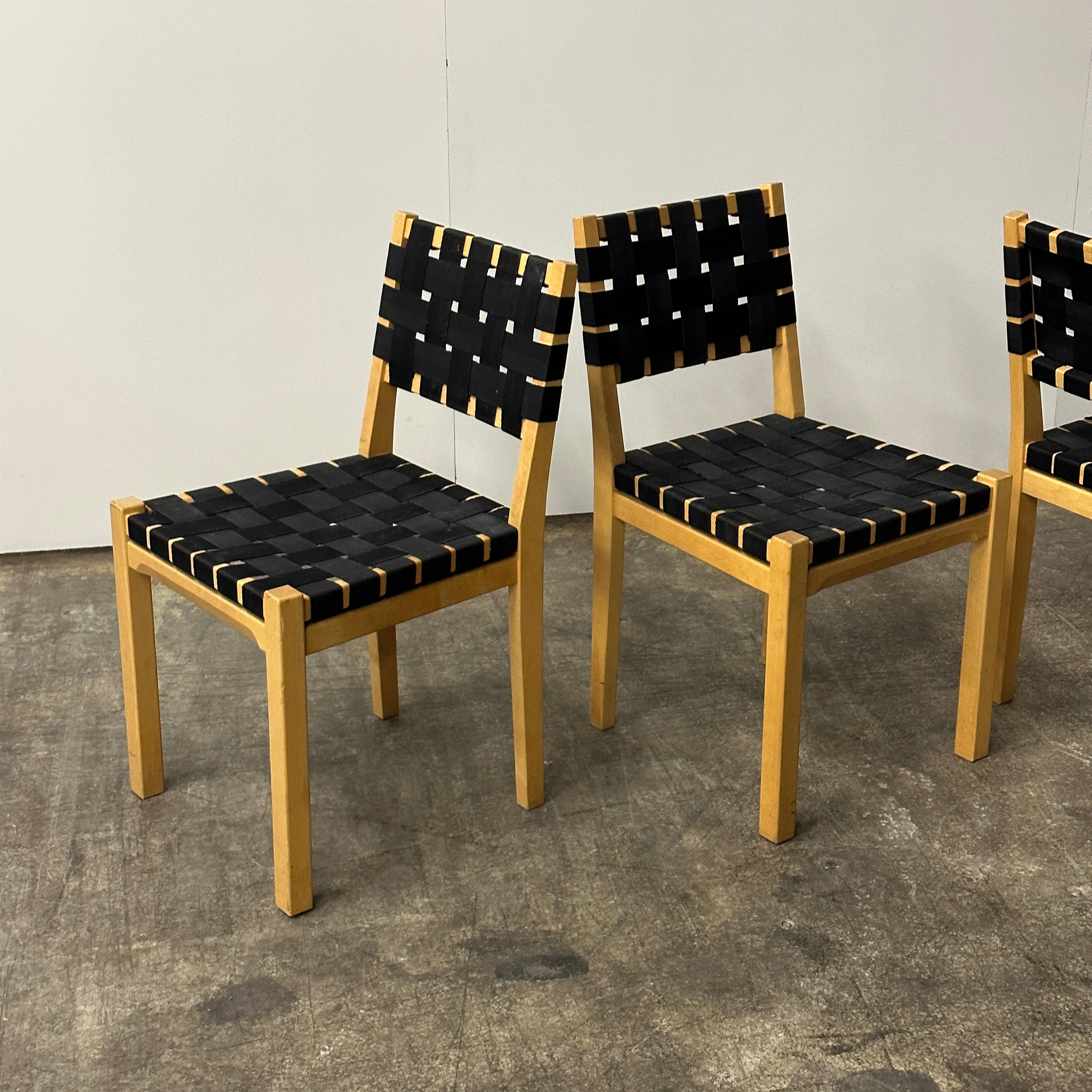 Model 615 Chairs by Aino Aalto for Artek
