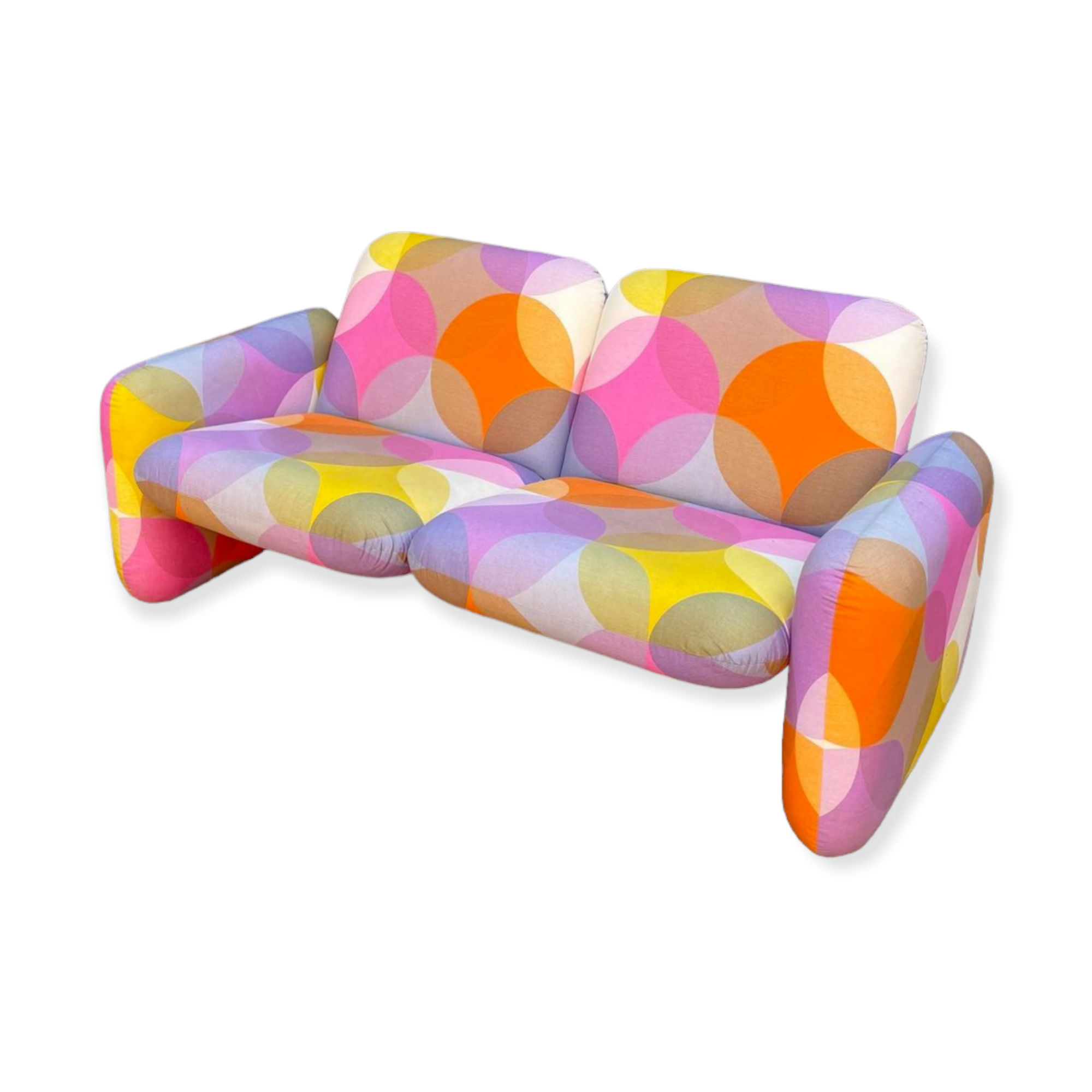 Chiclet Loveseat by Ray Wilkes for Herman Miller