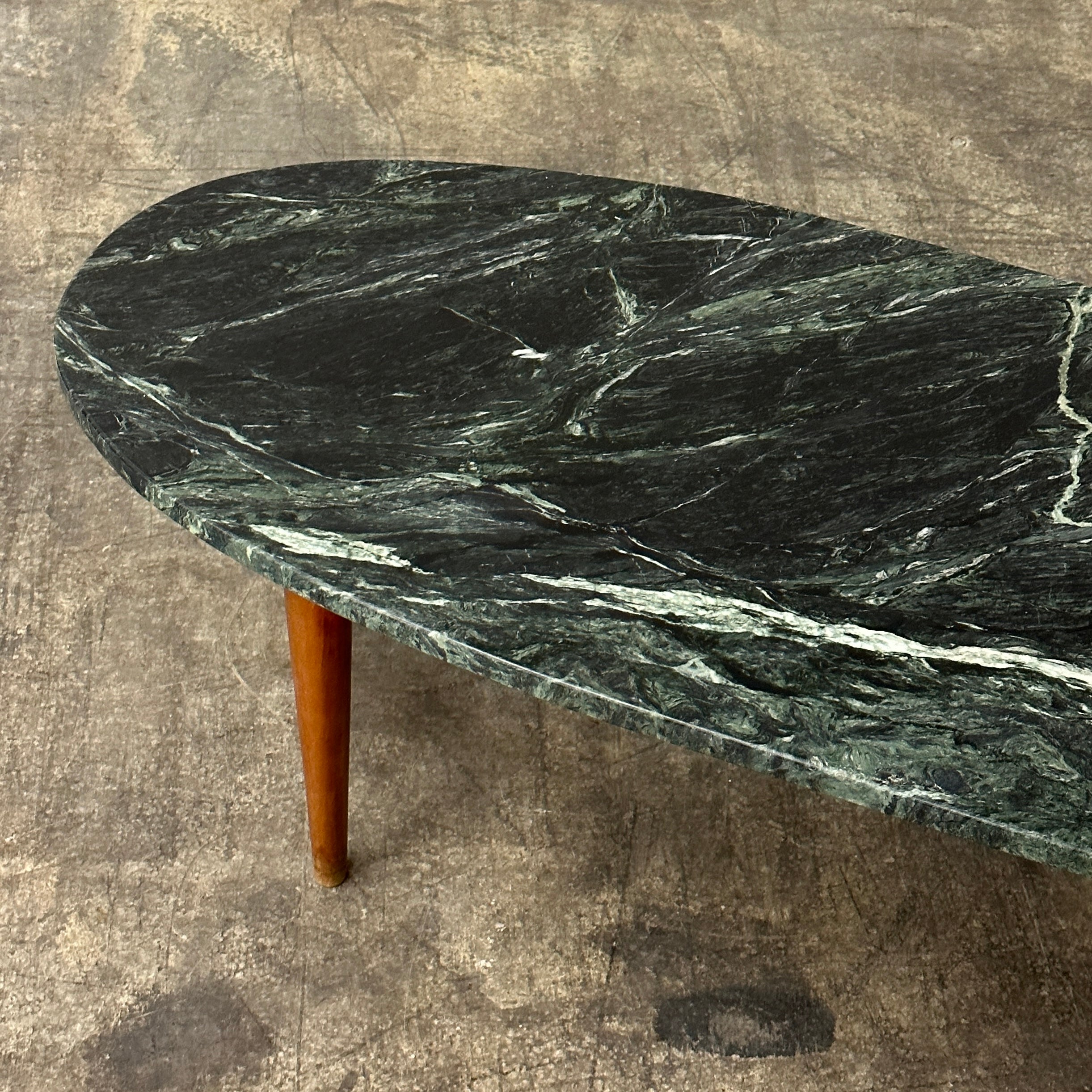 Green Marble Surfboard Coffee Table