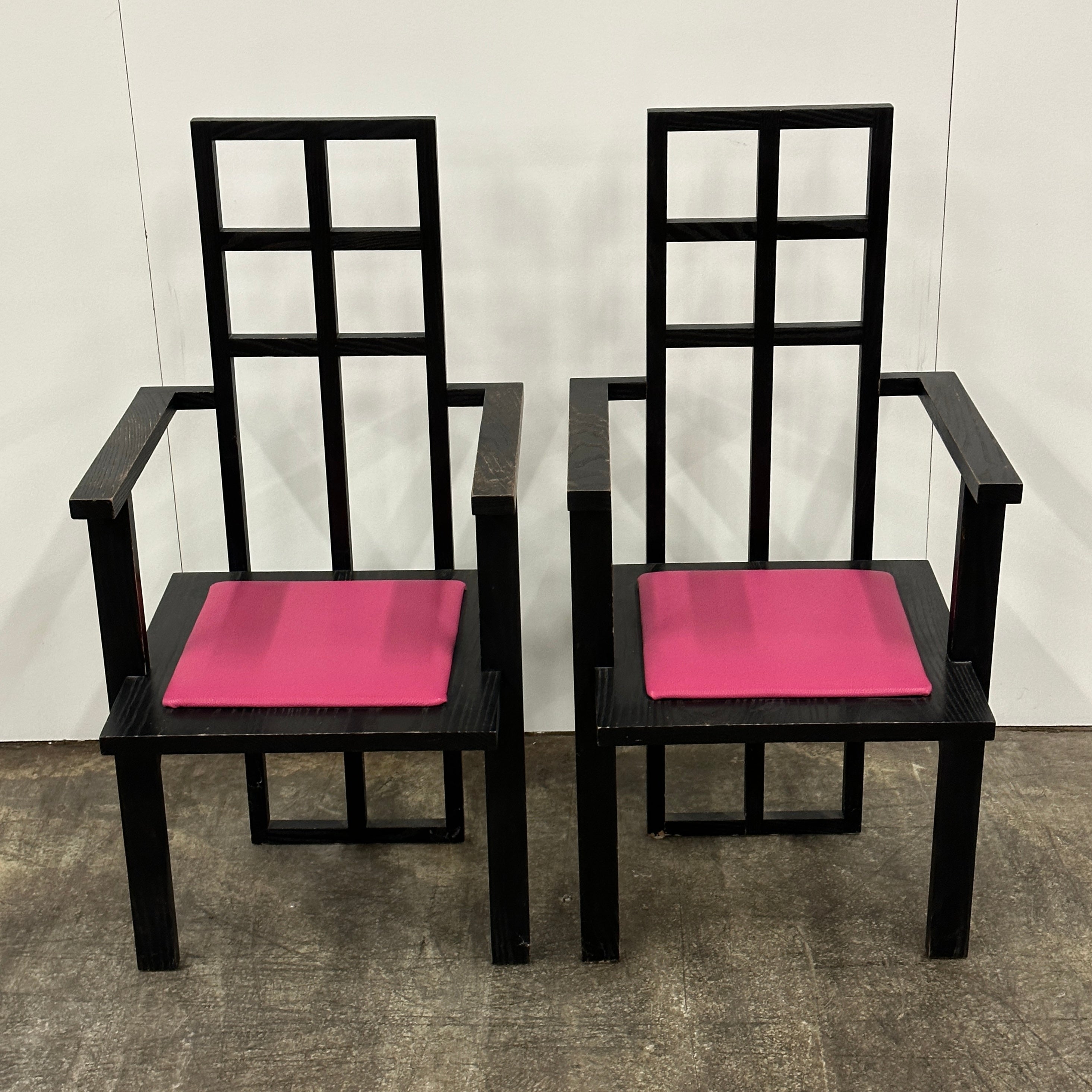 Mackintosh Style Armchairs