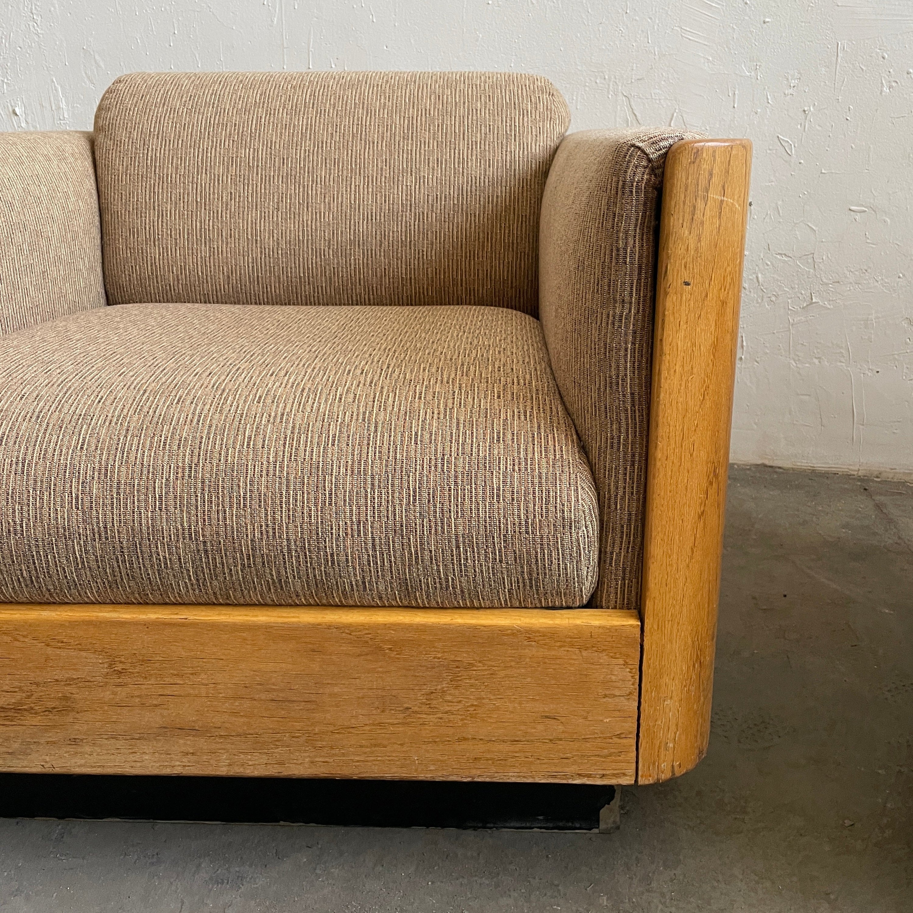 Oak Club Chairs (Priced Individually)