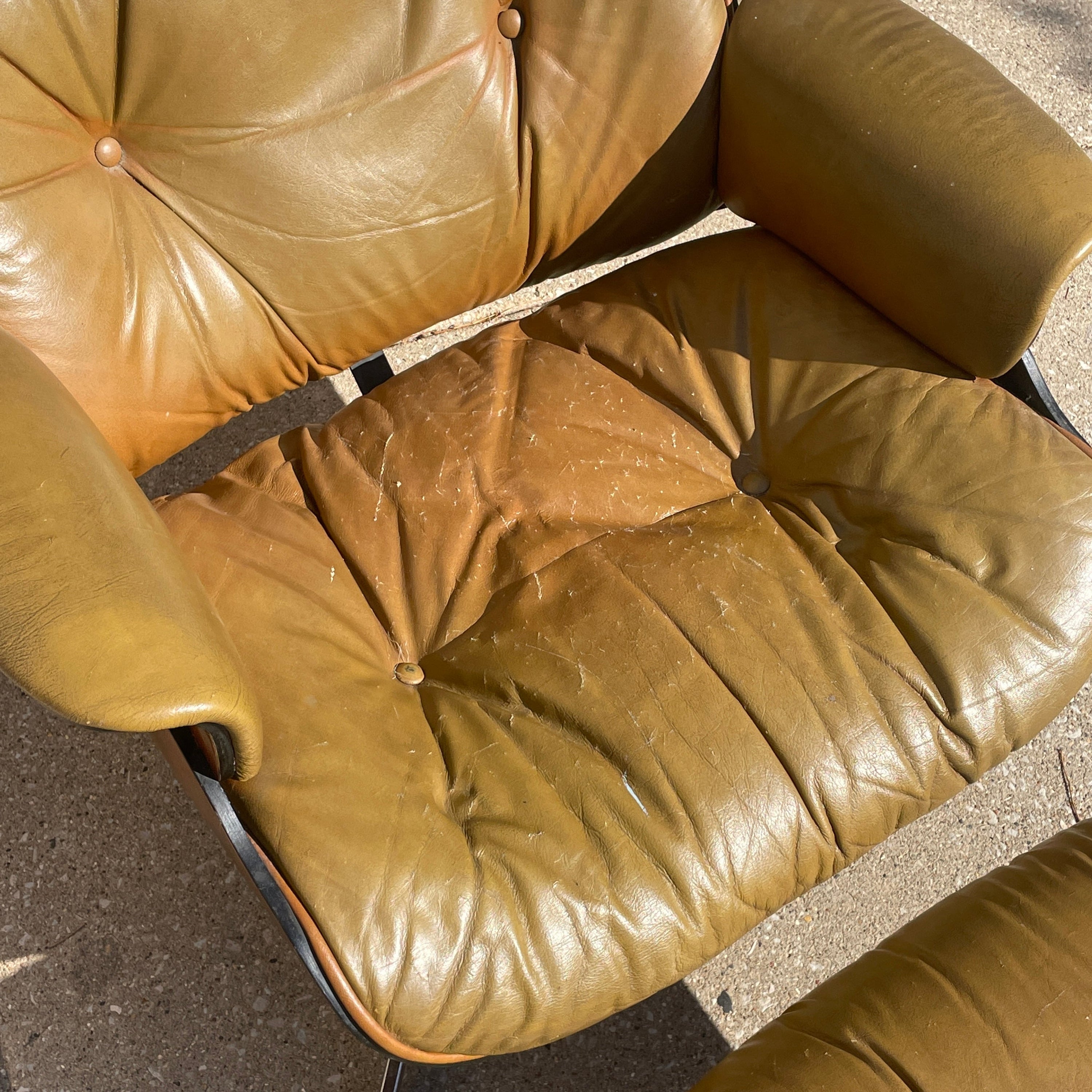 Plycraft Lounge Chair + Ottoman