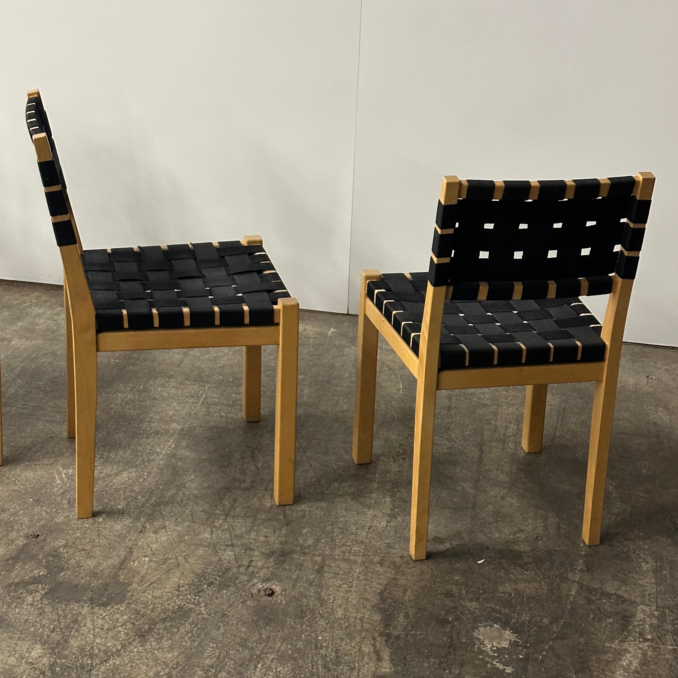 Model 615 Chairs by Aino Aalto for Artek