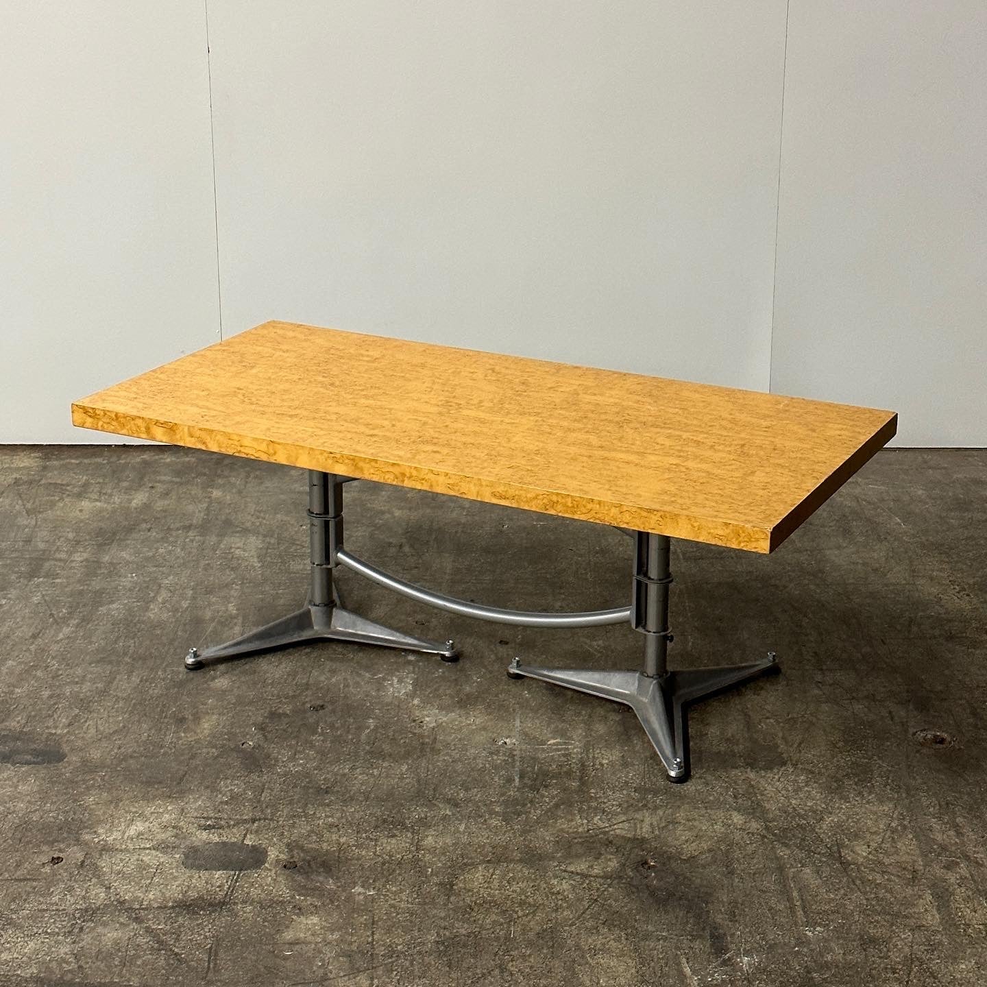 Birdseye Maple Coffee Table by Herman Miller